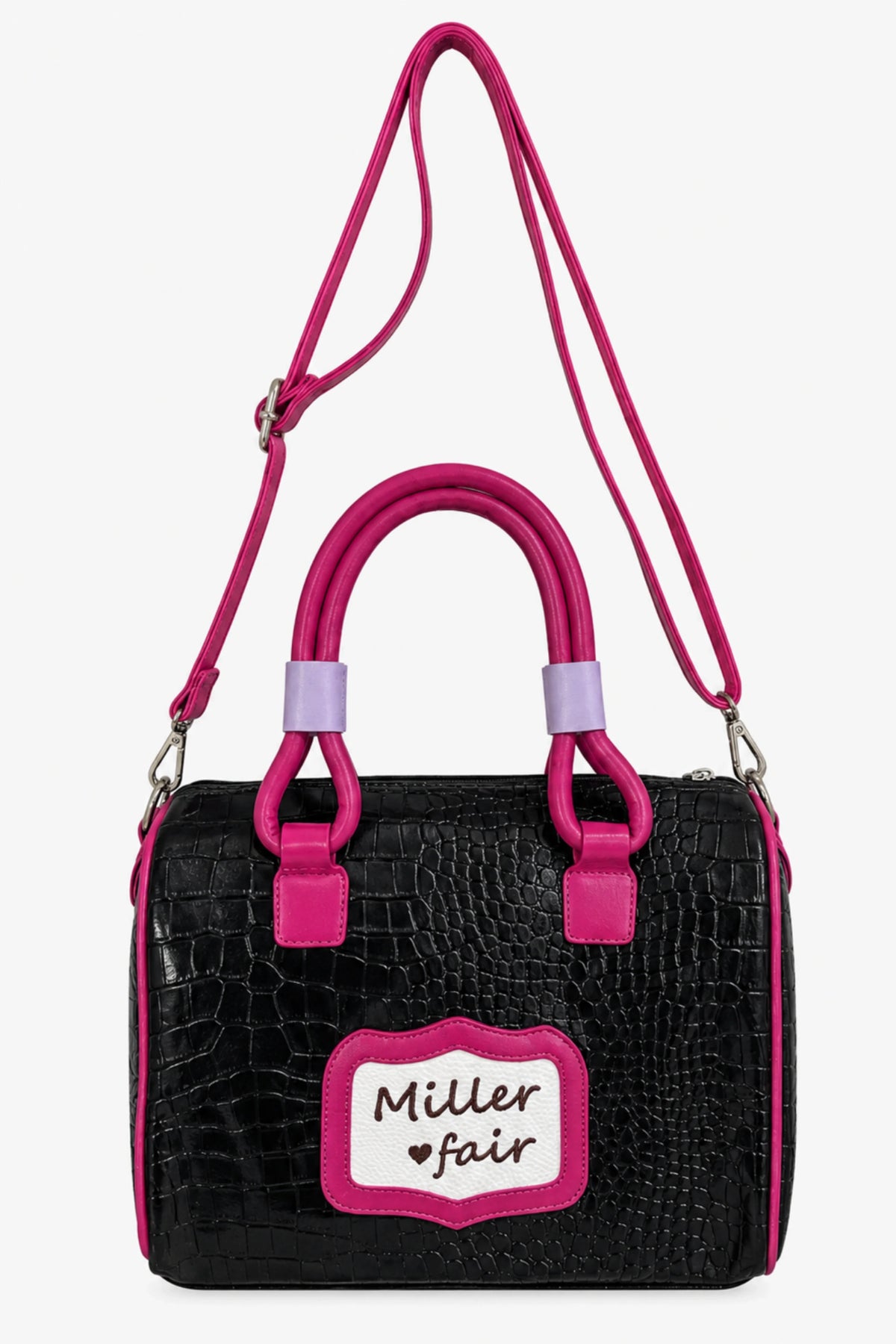 London Pop-Art Croc Handbag-Global Republic
