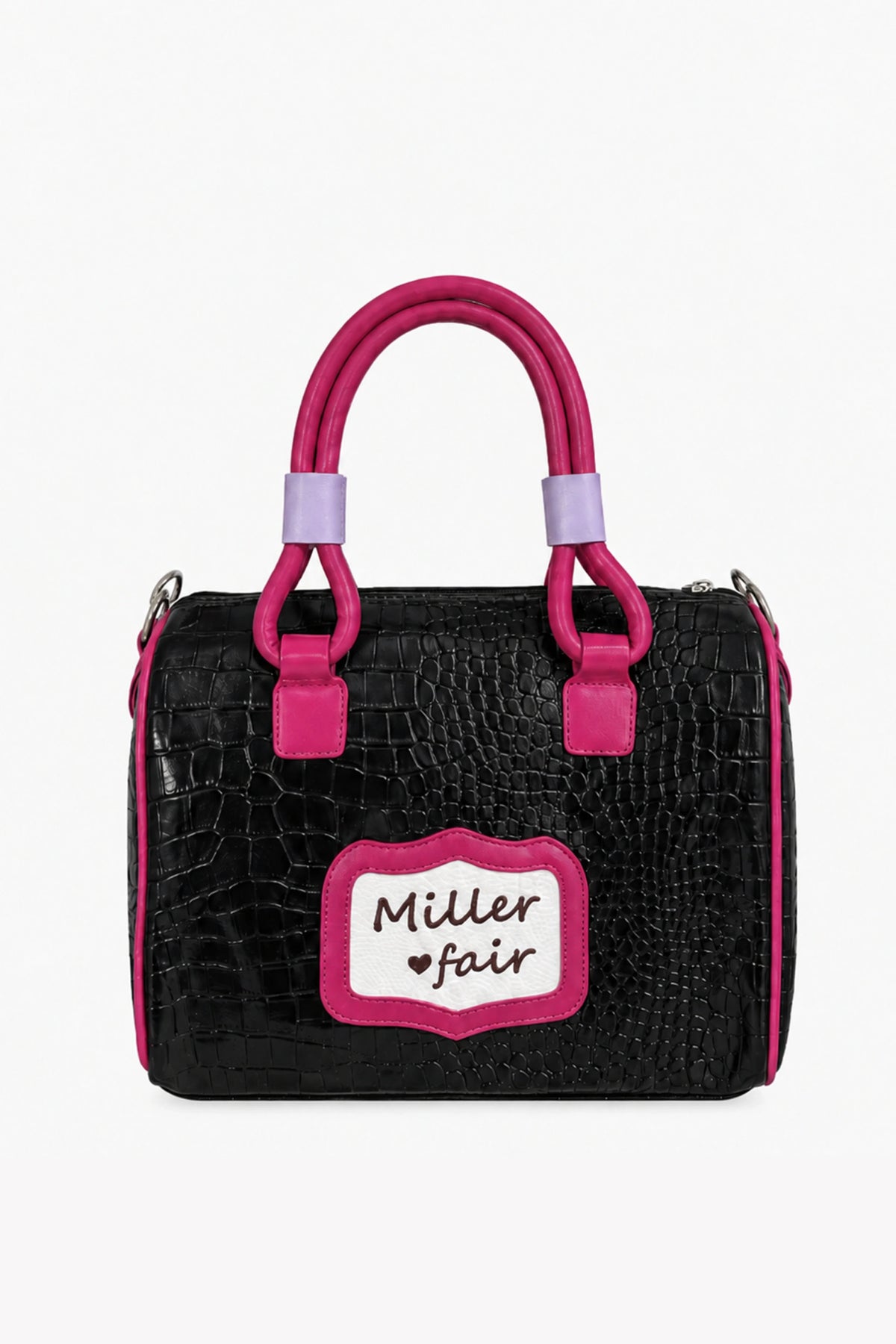 London Pop-Art Croc Handbag-Global Republic