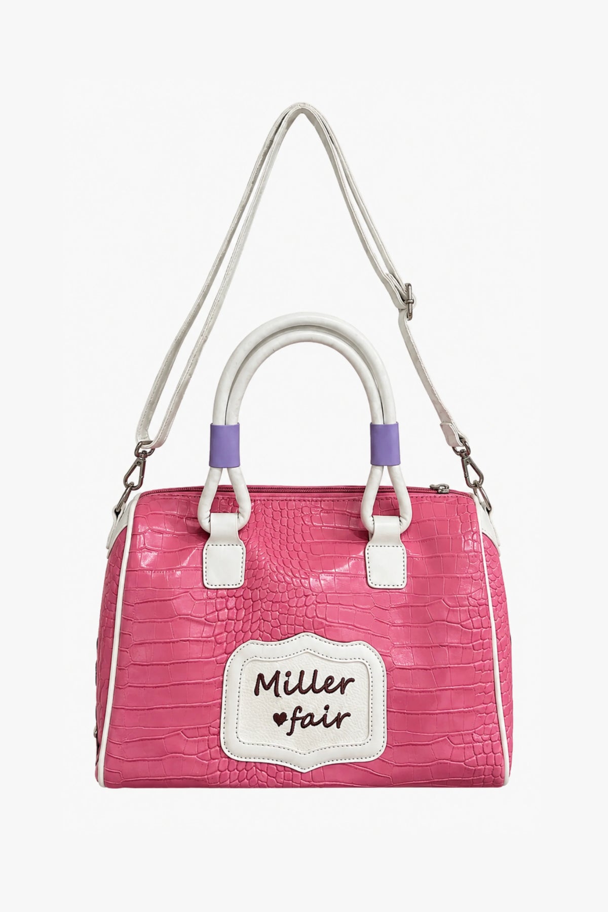 London Pop-Art Croc Handbag-Global Republic