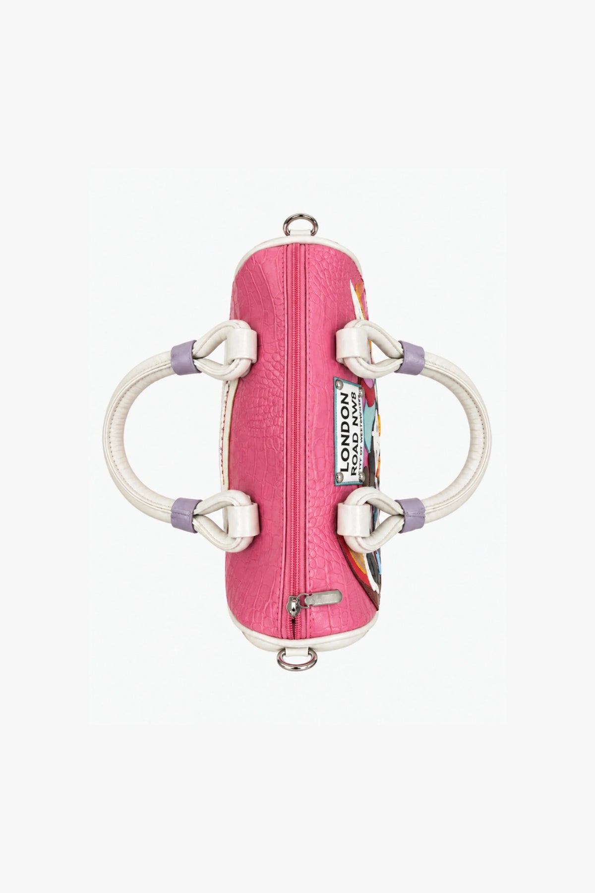 London Pop-Art Croc Handbag-Global Republic