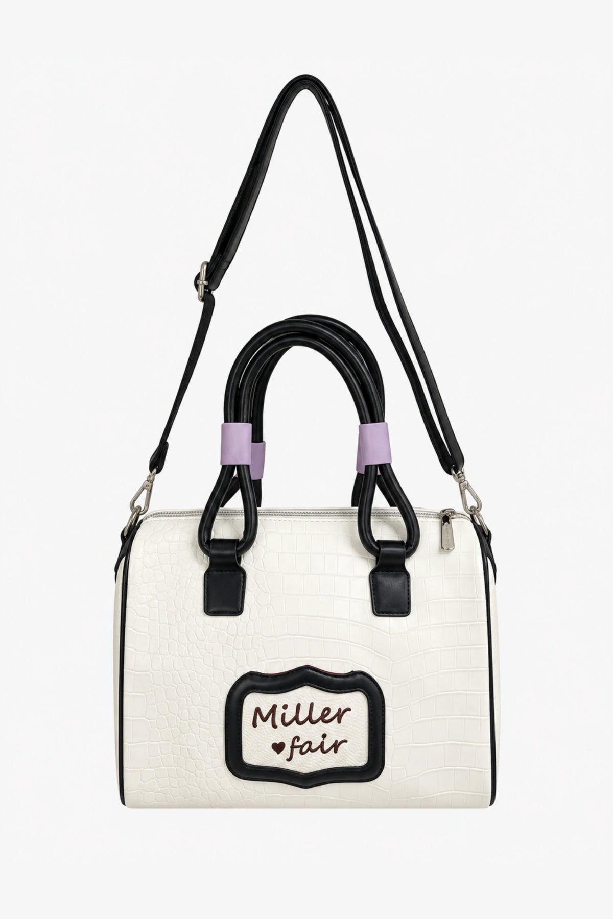 London Pop-Art Croc Handbag-Global Republic