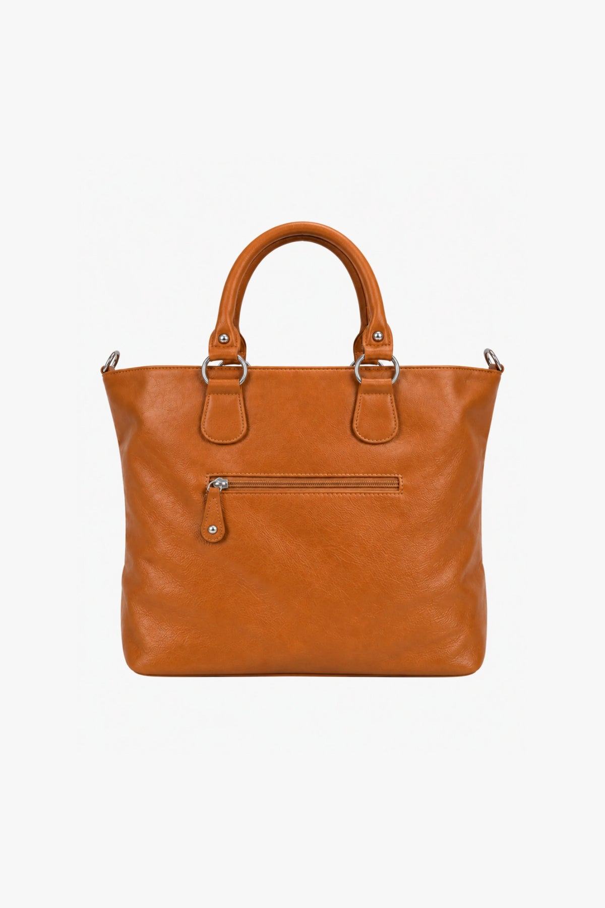 Brown Quirky Patchwork Handbag-Global Republic