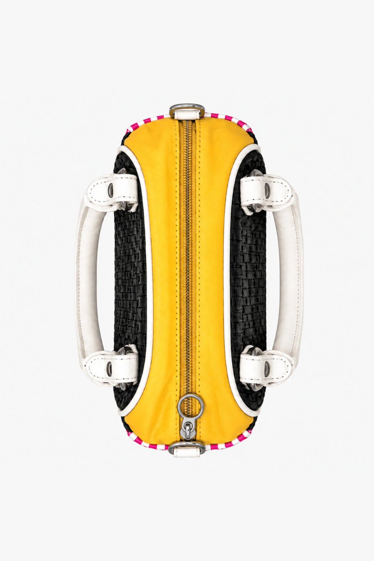 Black Quirky Patchwork Handbag-Global Republic