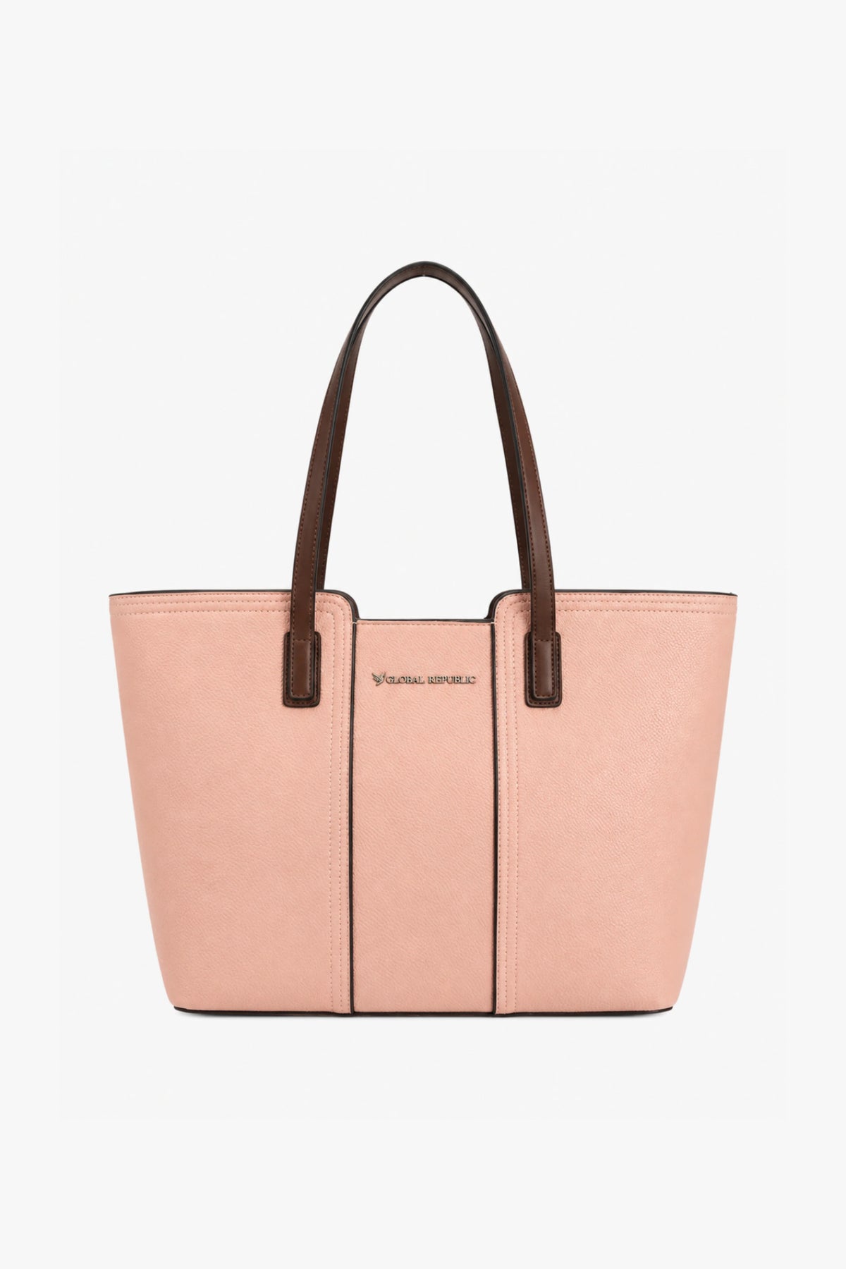 Peach Smart Tote Bag-Global Republic