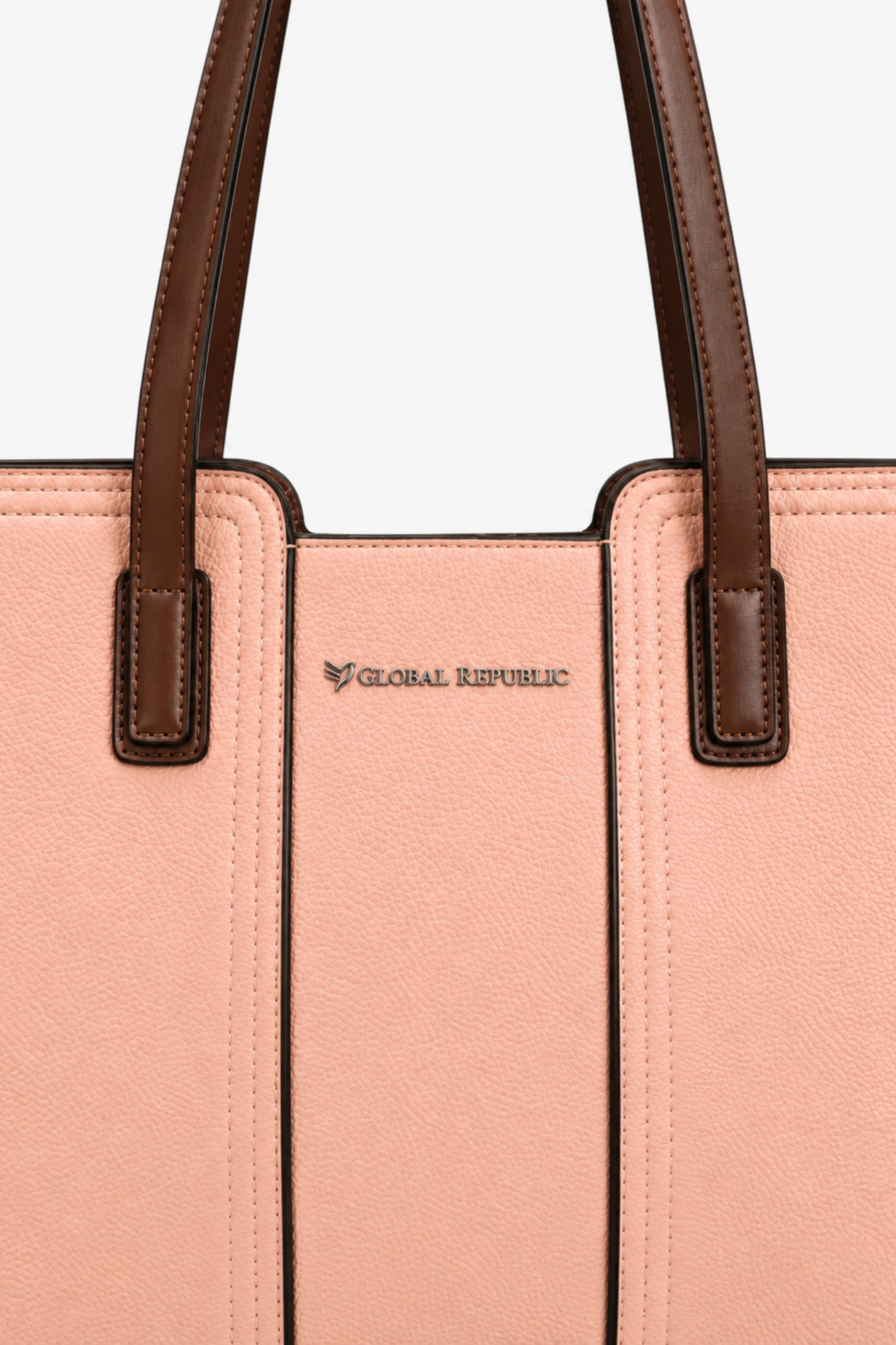 Peach Smart Tote Bag-Global Republic