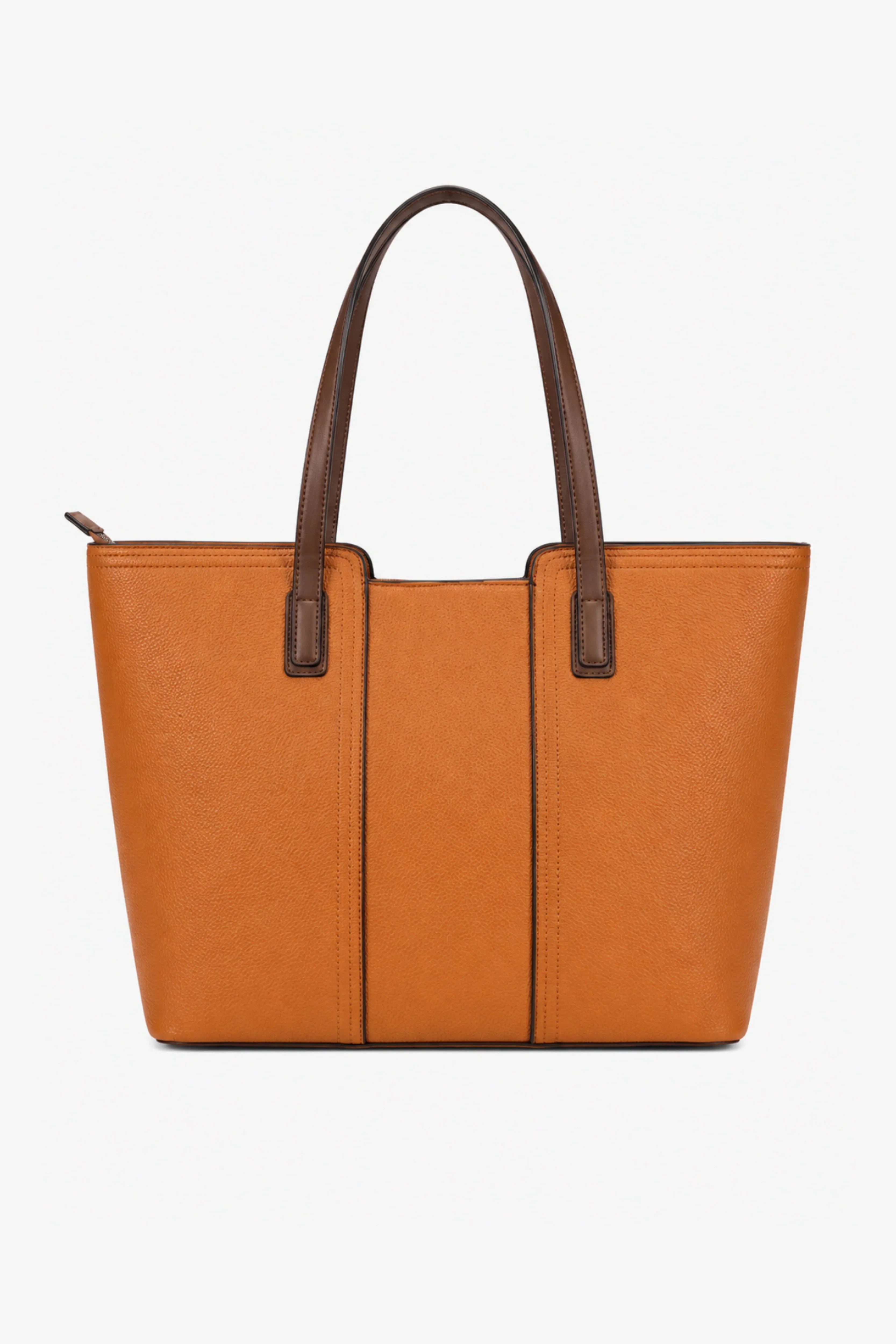 Tan Smart Tote Bag-Global Republic