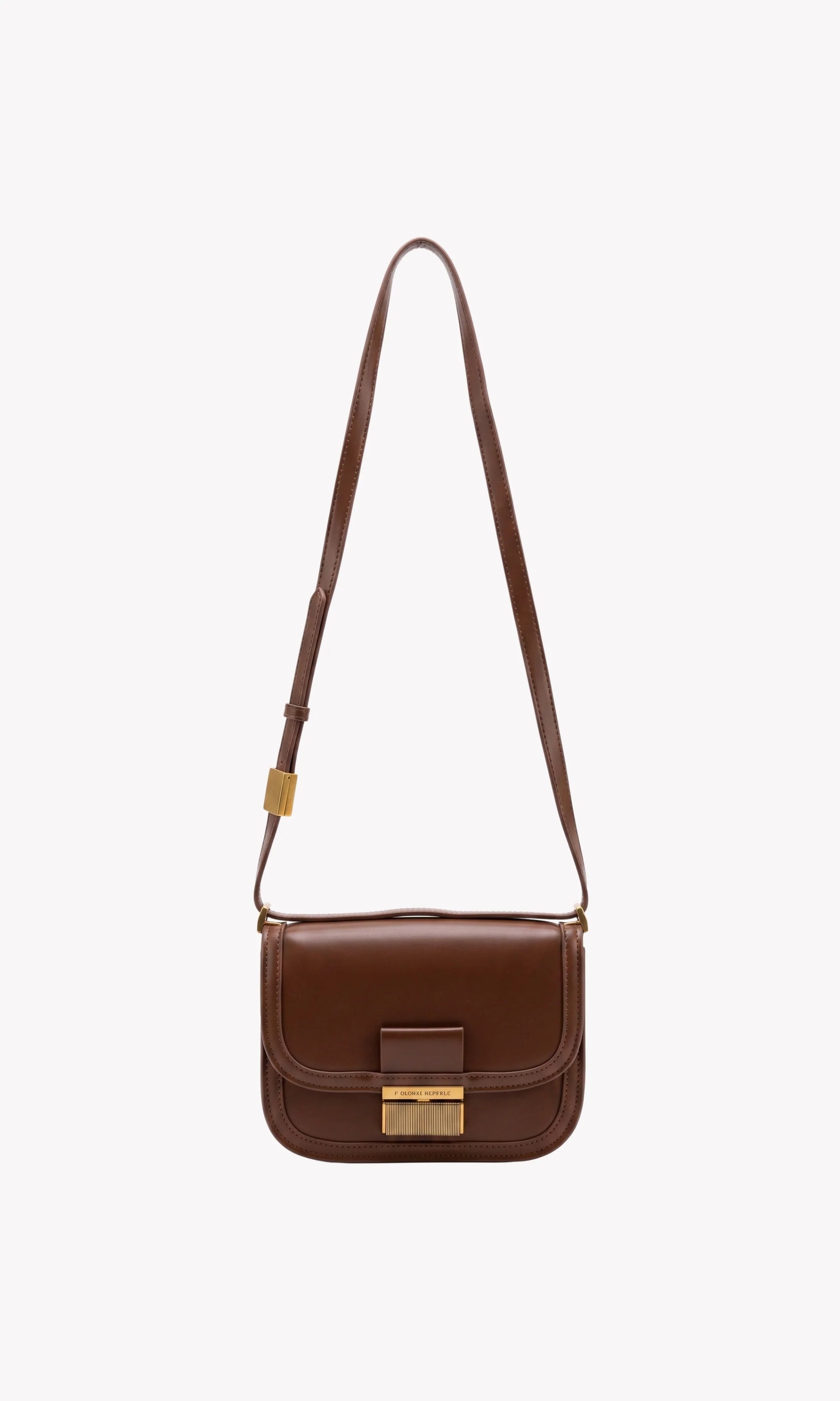 Brown Casual Sling Bag-Global Republic