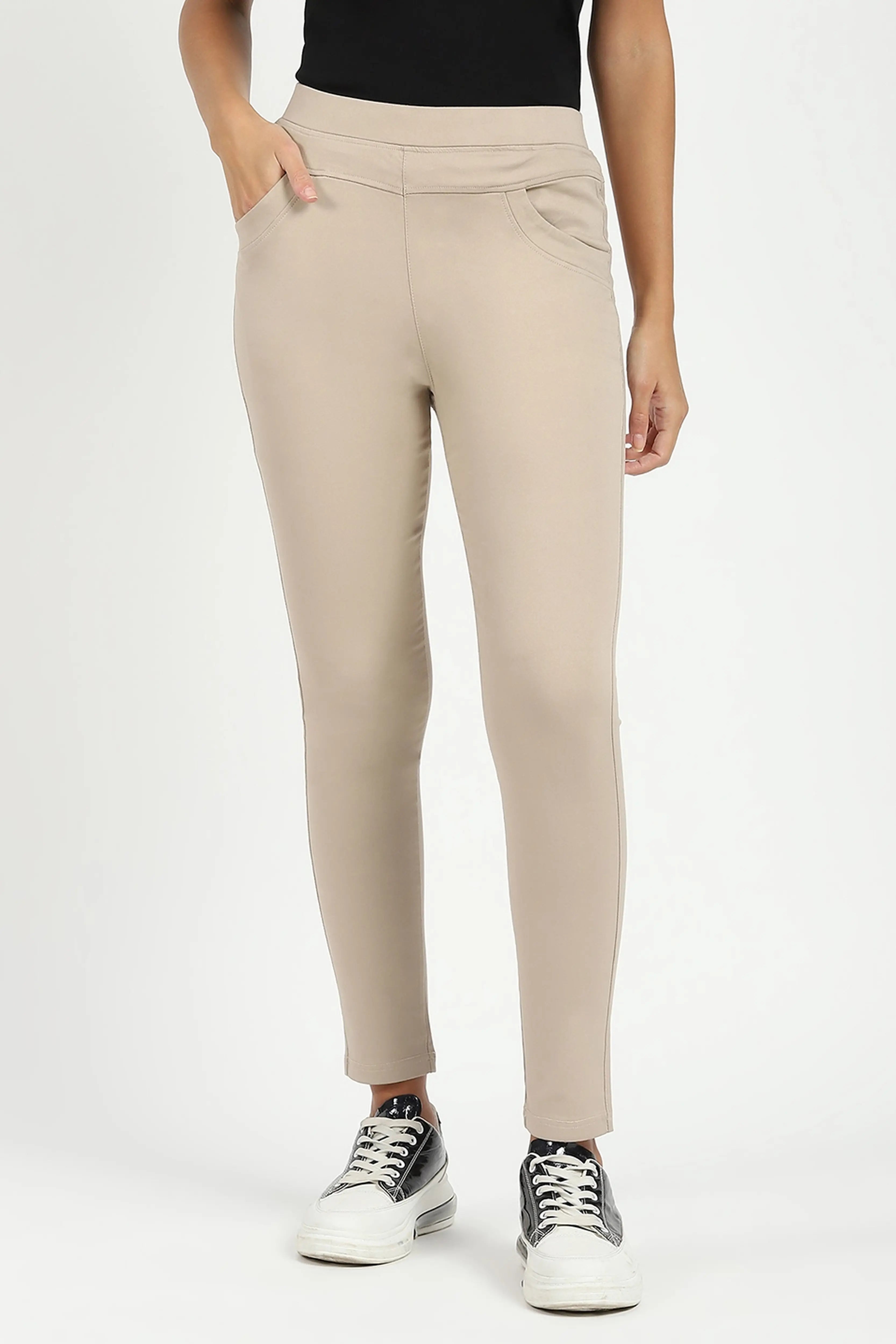 Camel Ultra Stretchable Jegging