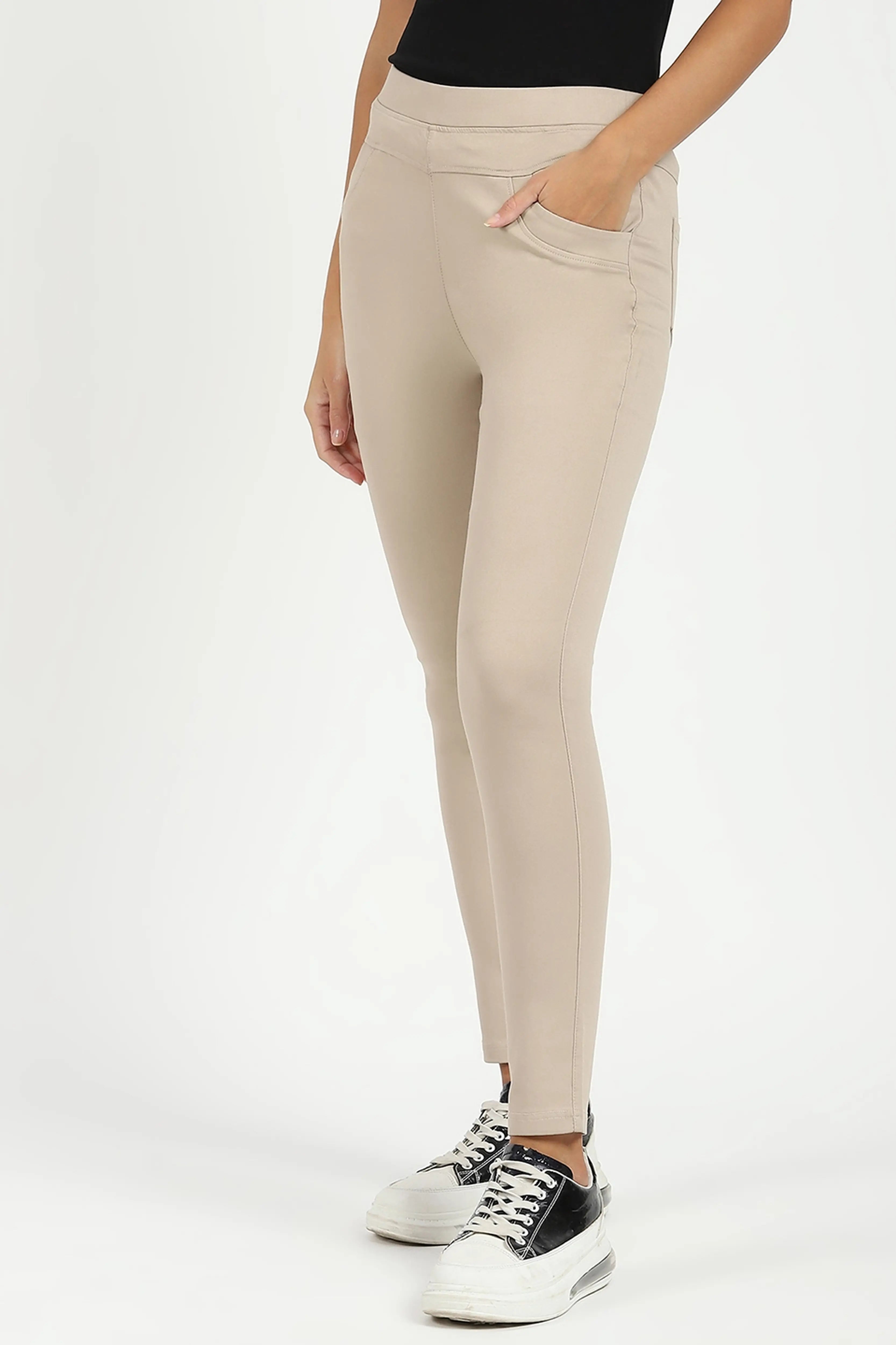 Camel Ultra Stretchable Jegging
