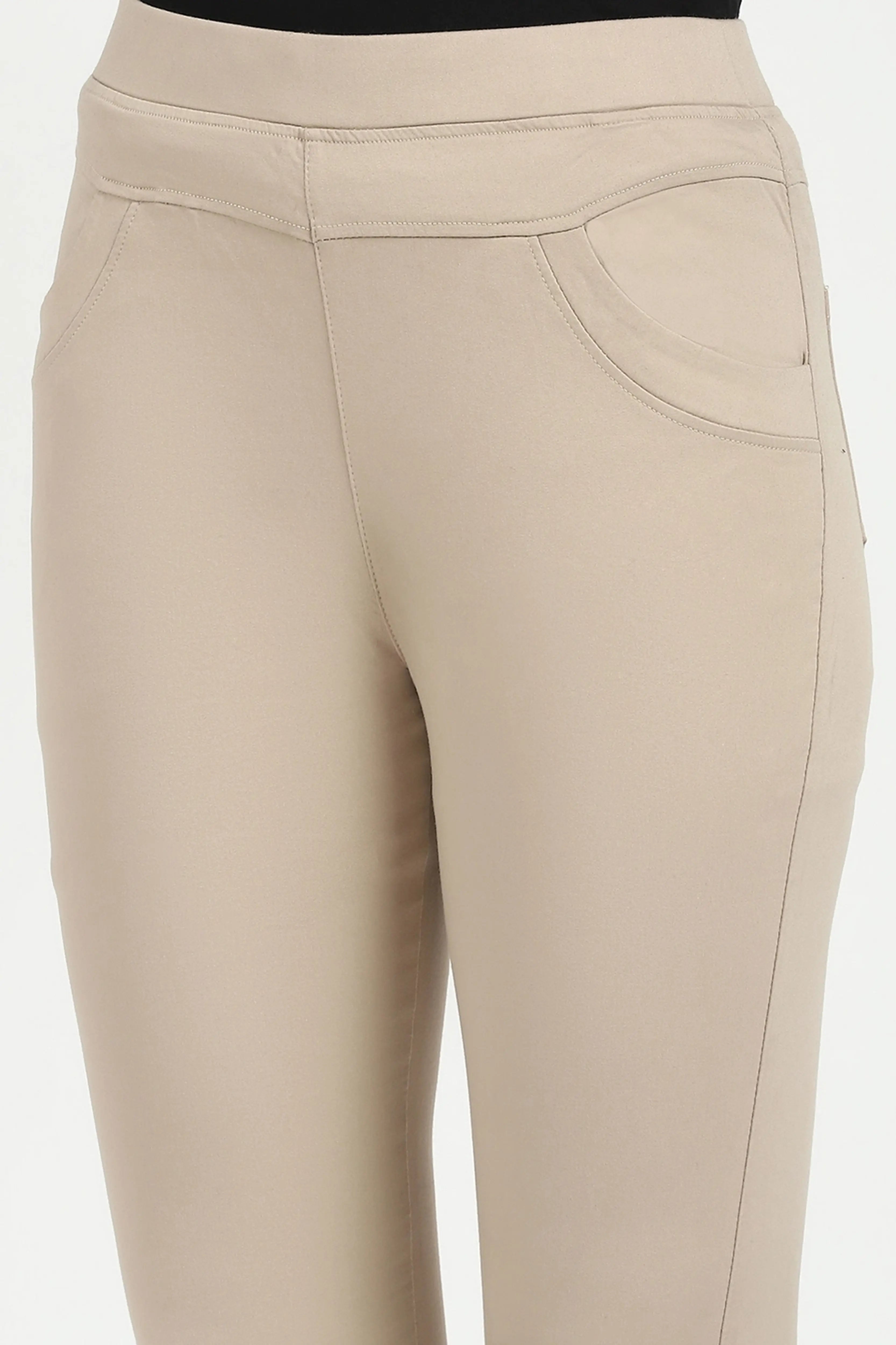 Camel Ultra Stretchable Jegging