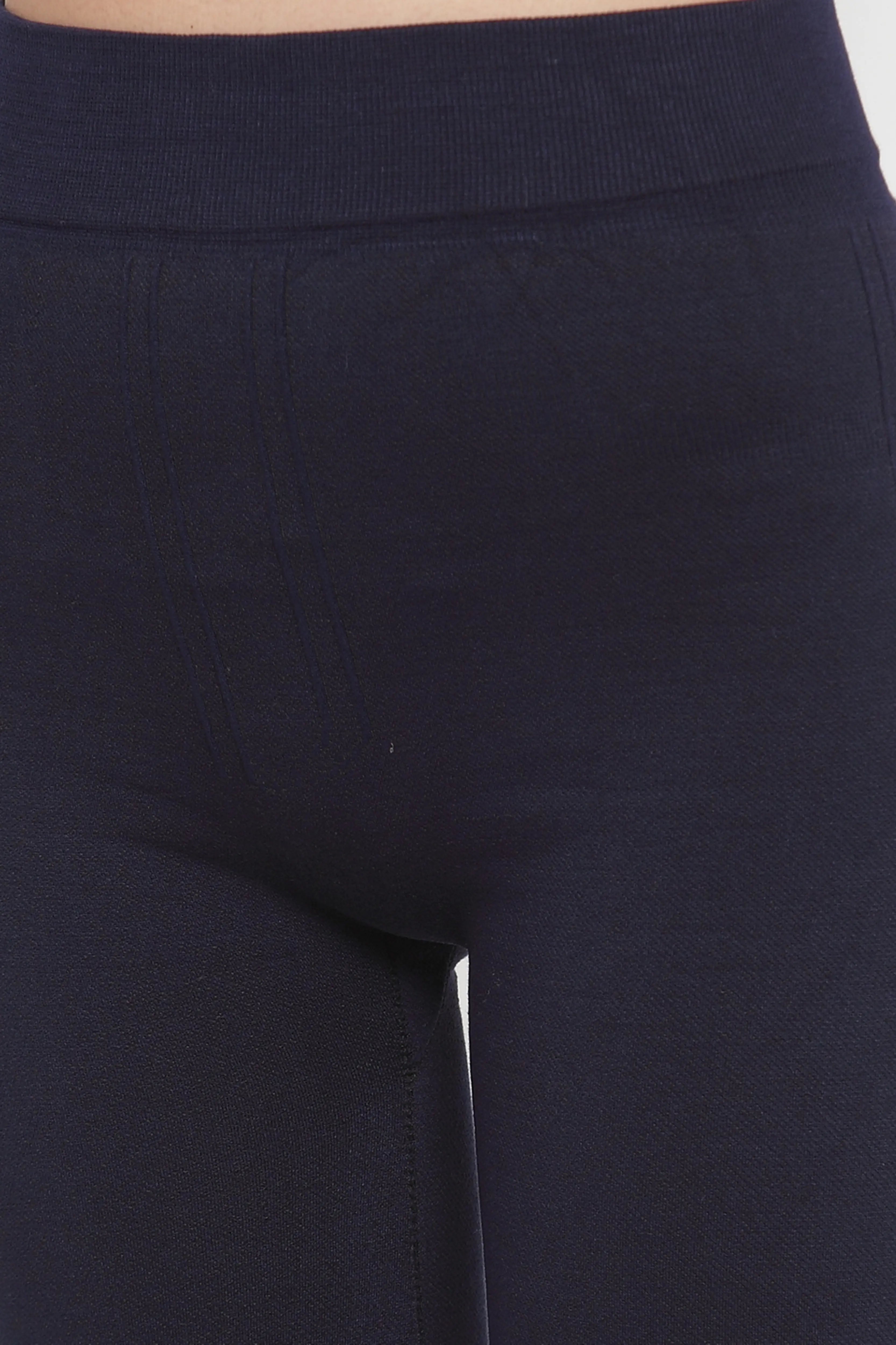 Blue Stretchable Workout Leggings - Global Republic