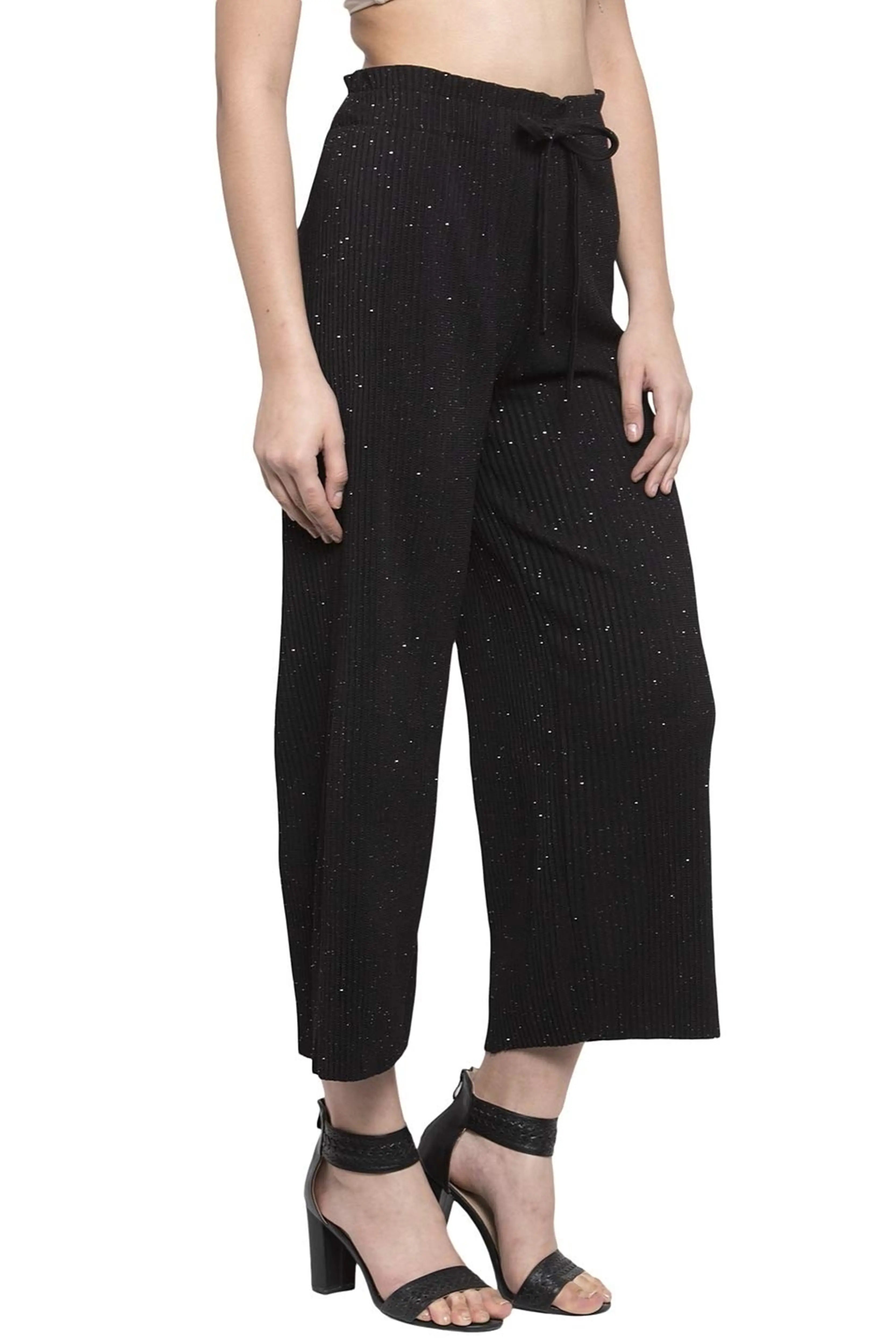 Black Relaxed Fit Lower - Global Republic