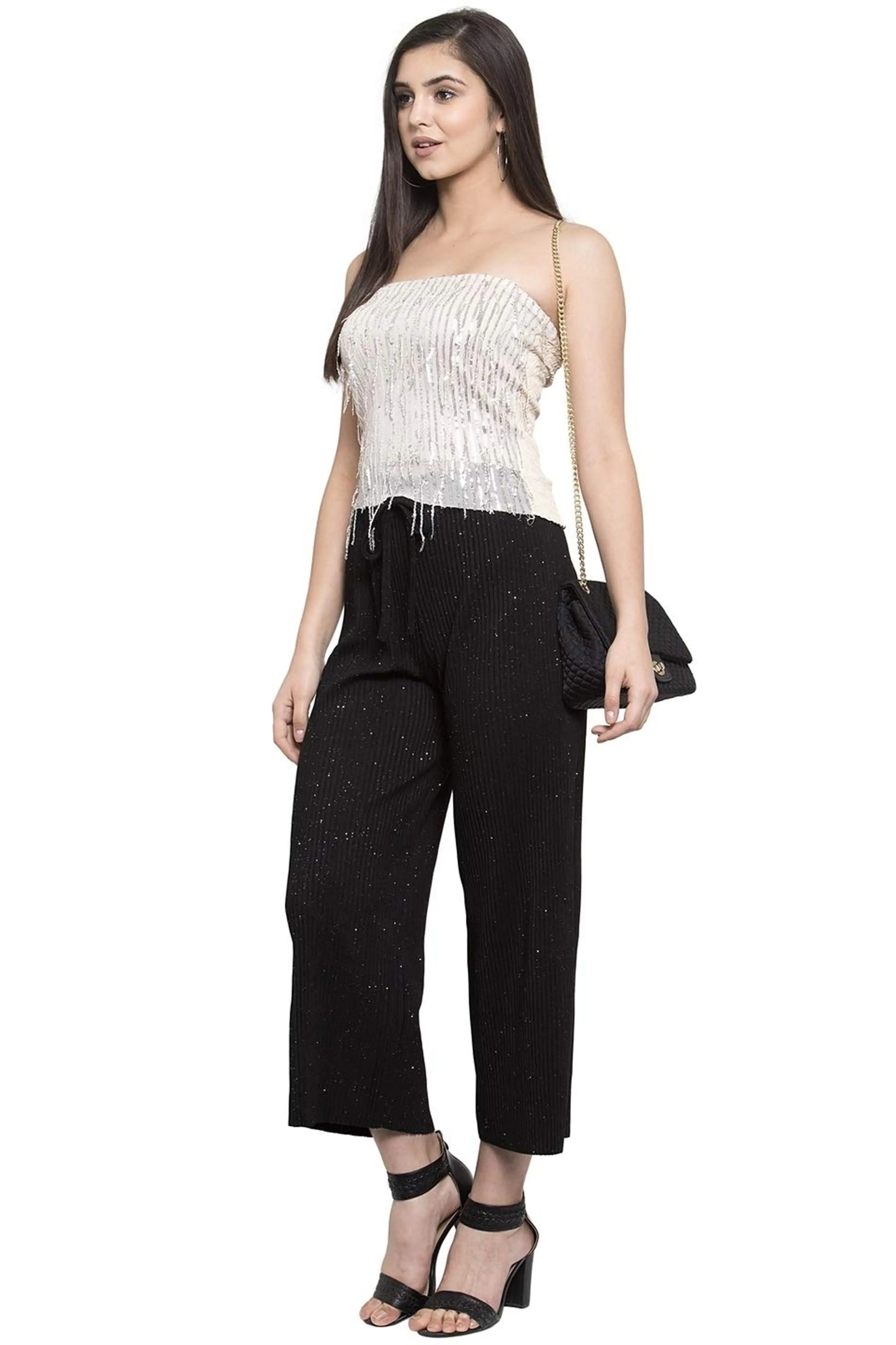 Black Relaxed Fit Lower - Global Republic