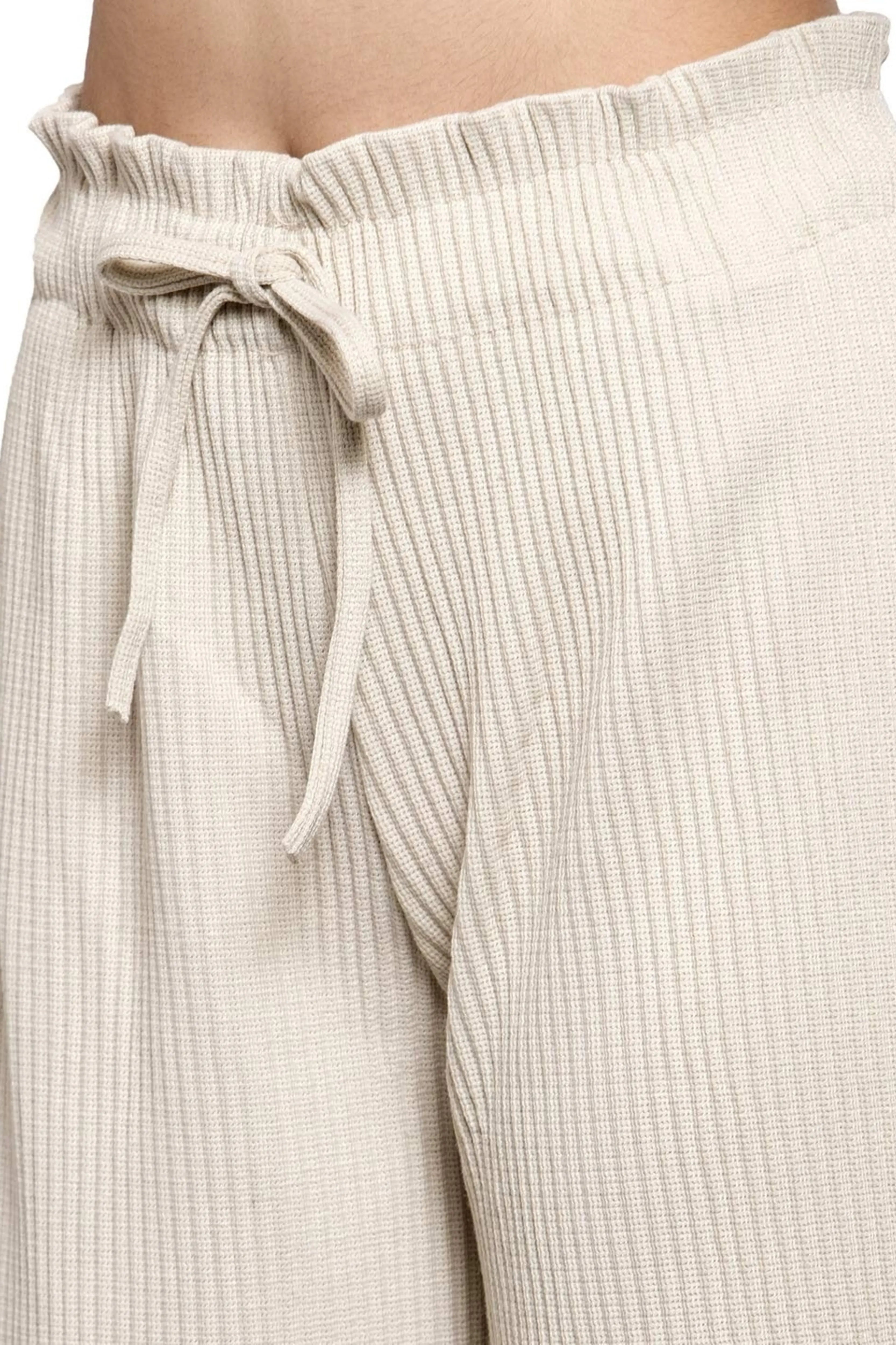 Beige Knitted Lower - Global Republic