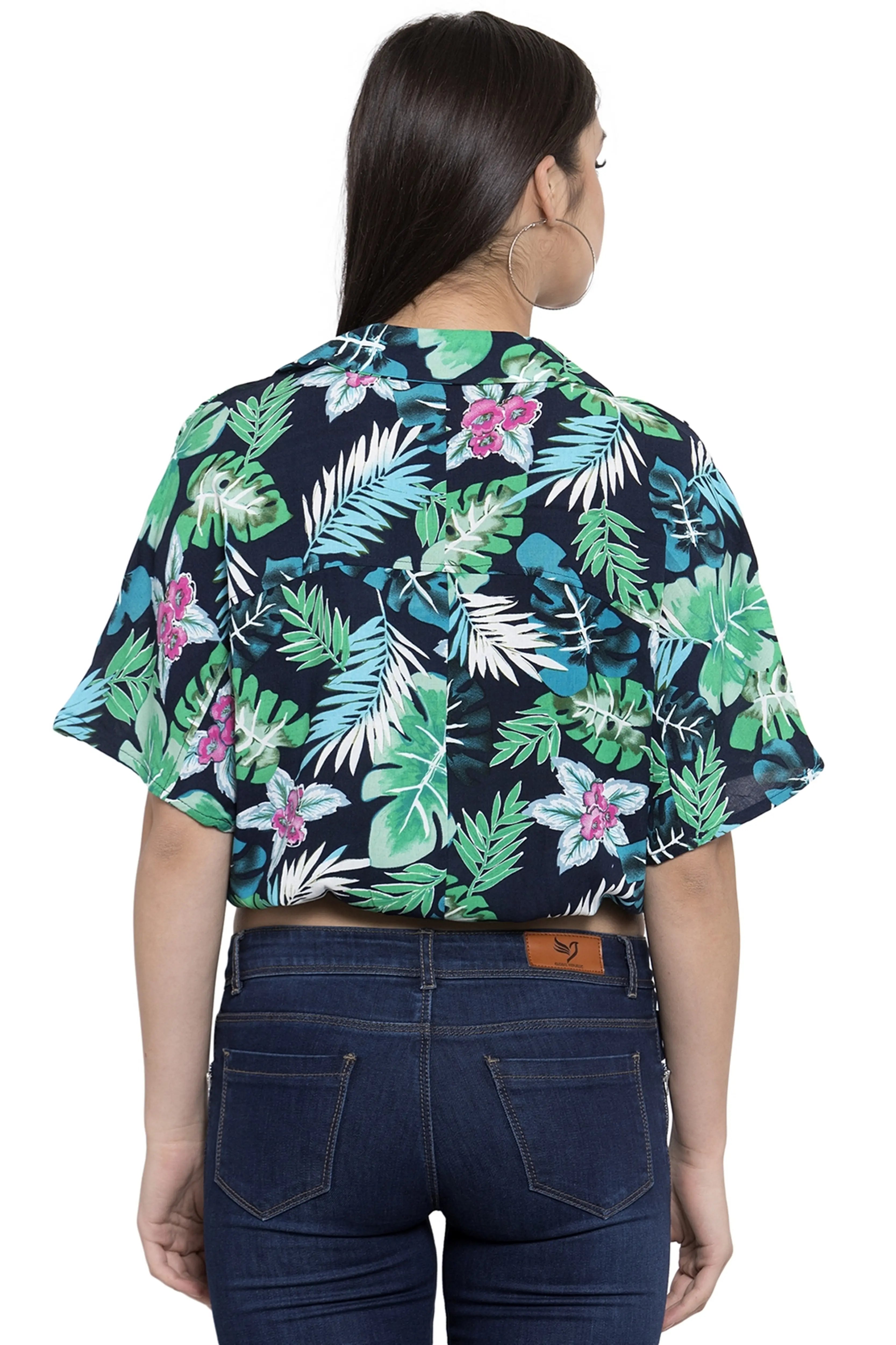 Women Short Sleeve Blouson Tops - Global Republic