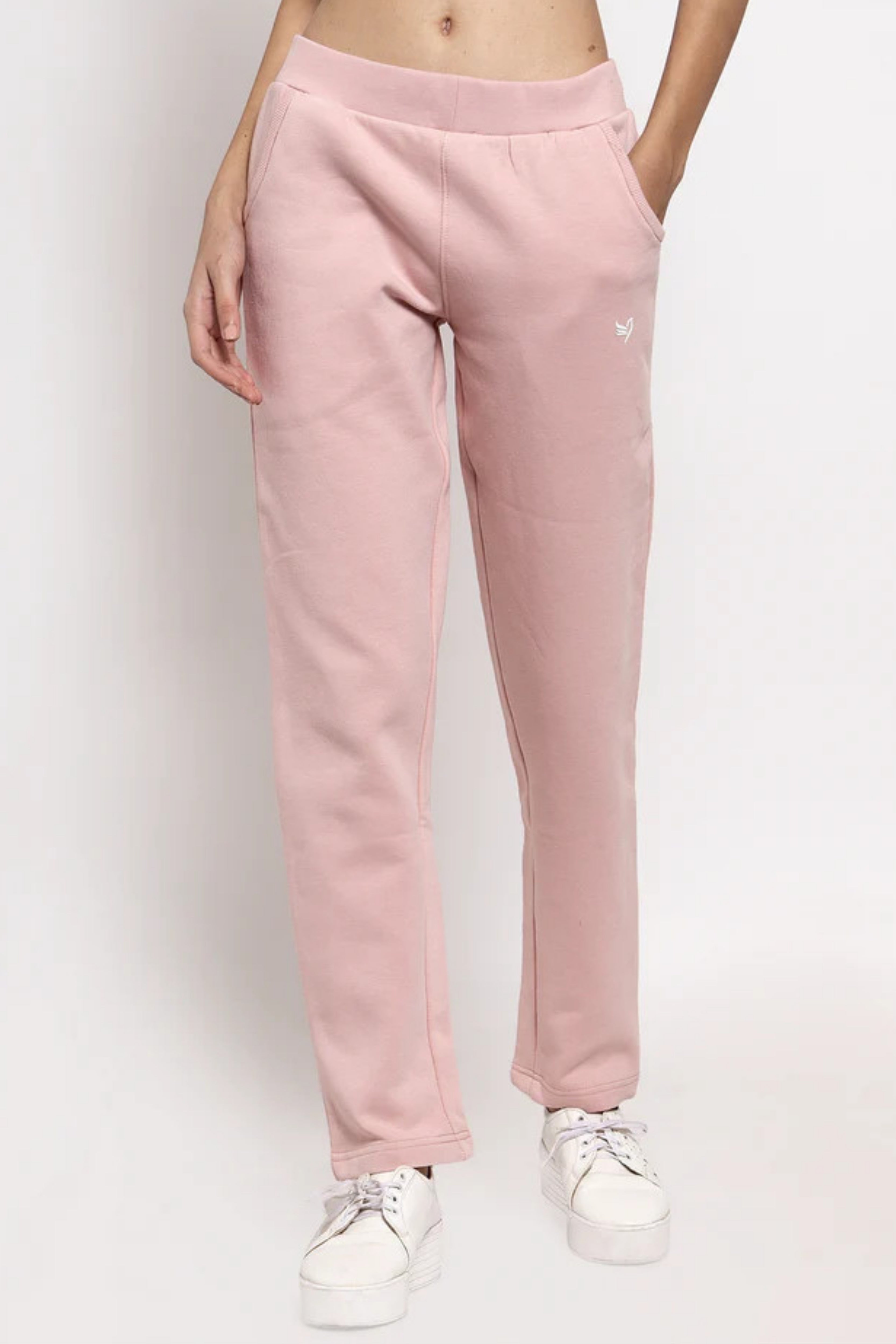 Pink Cotton Blend Lower