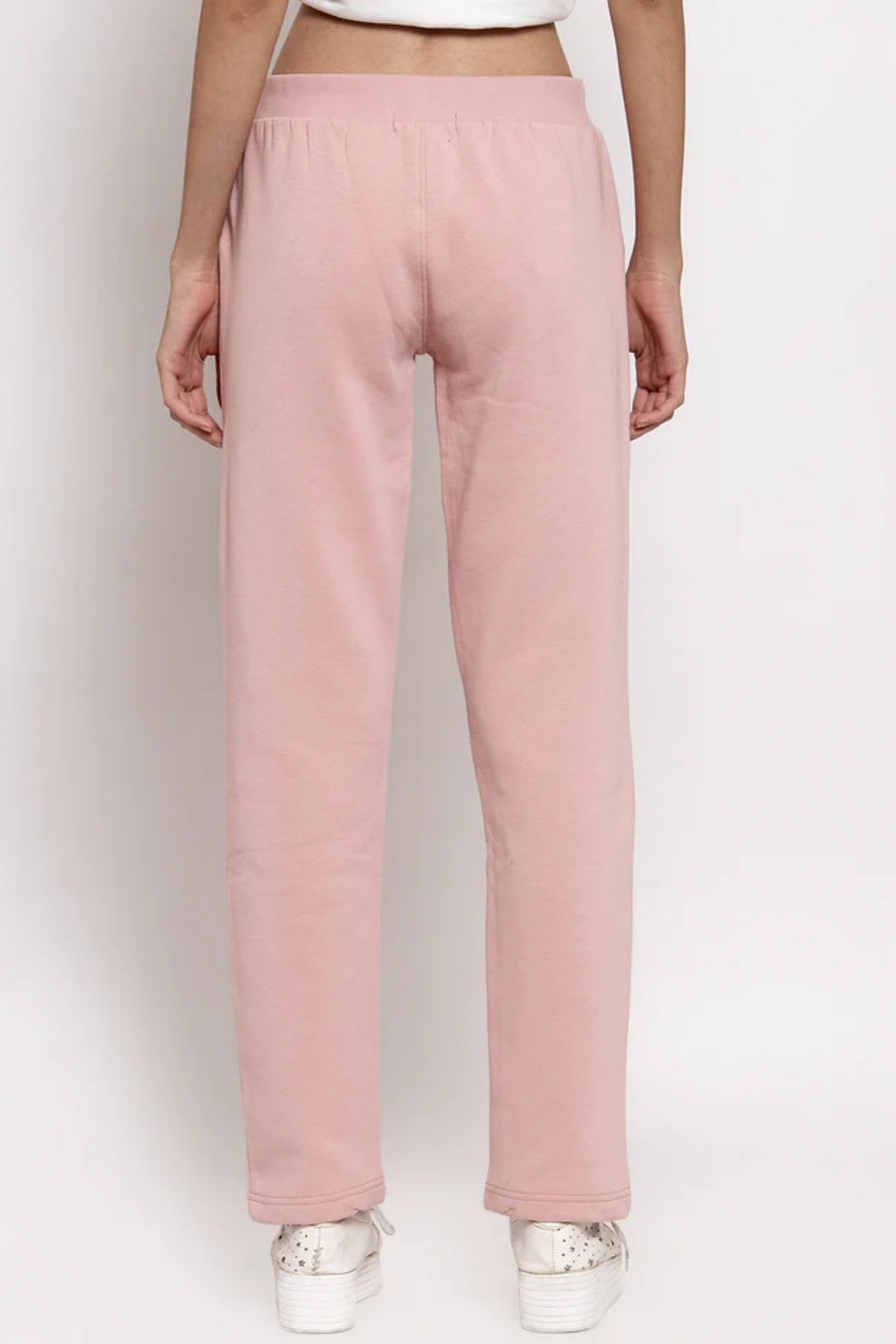 Pink Cotton Blend Lower