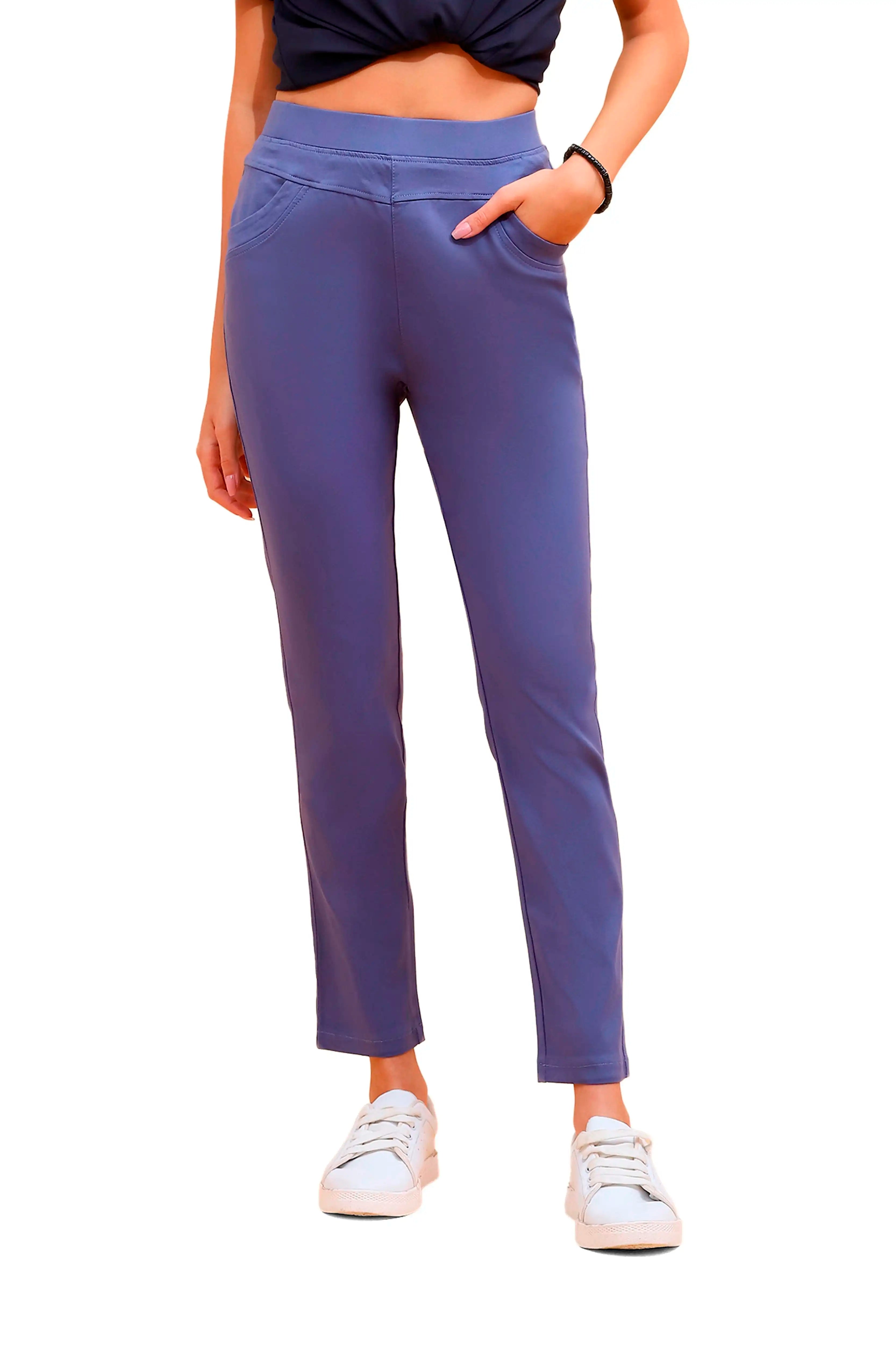 Blue Ultra Stretchable Jeggings
