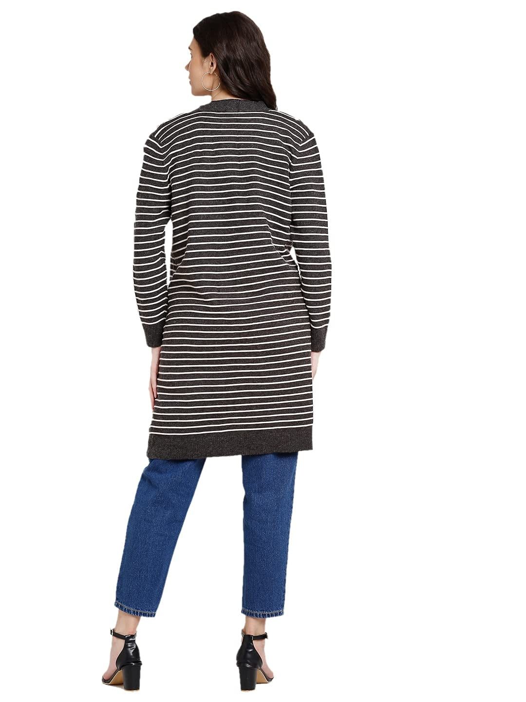 Black Knitted Winter Shrug