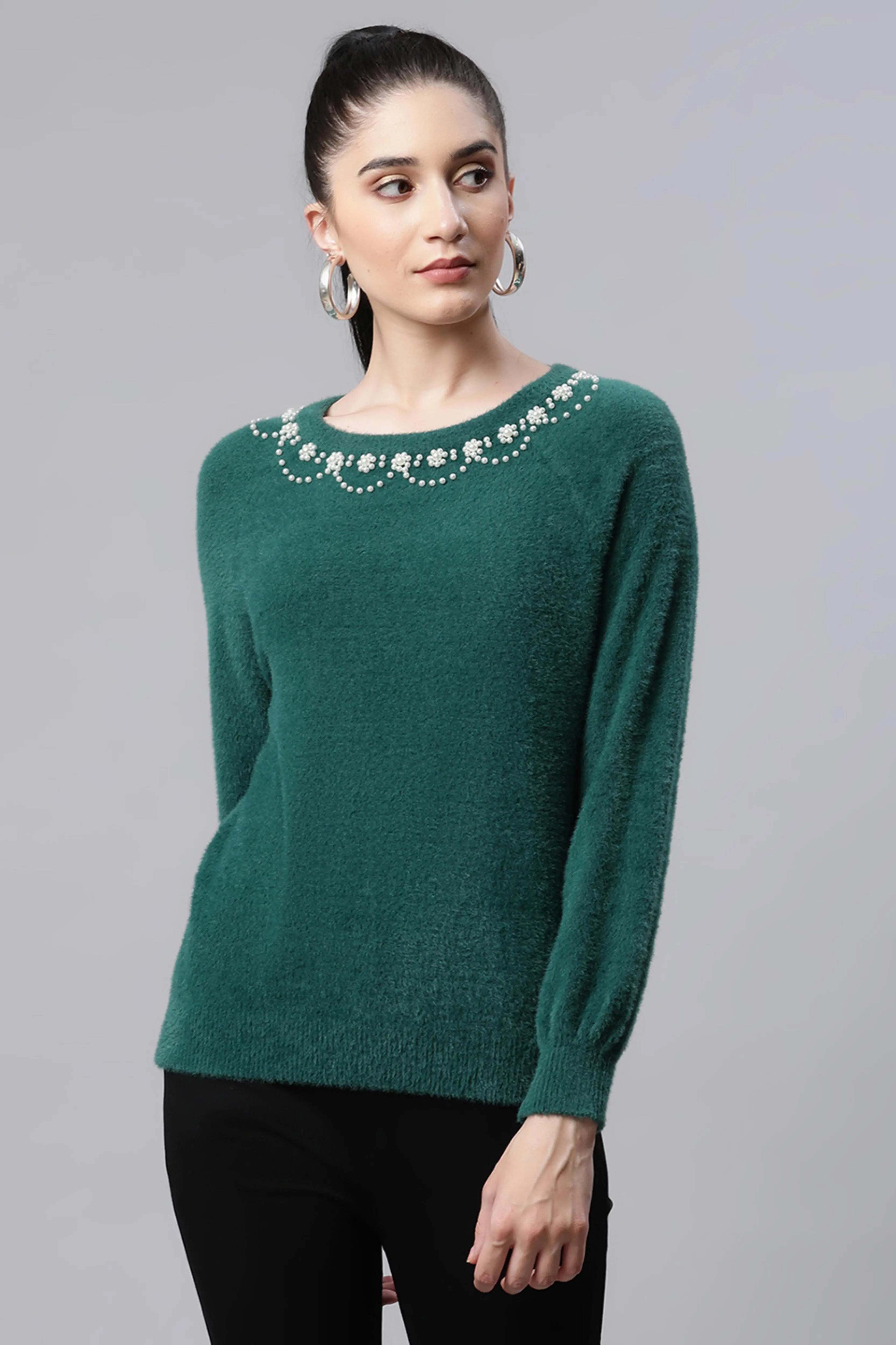 Woolen Loose Fit Casual 