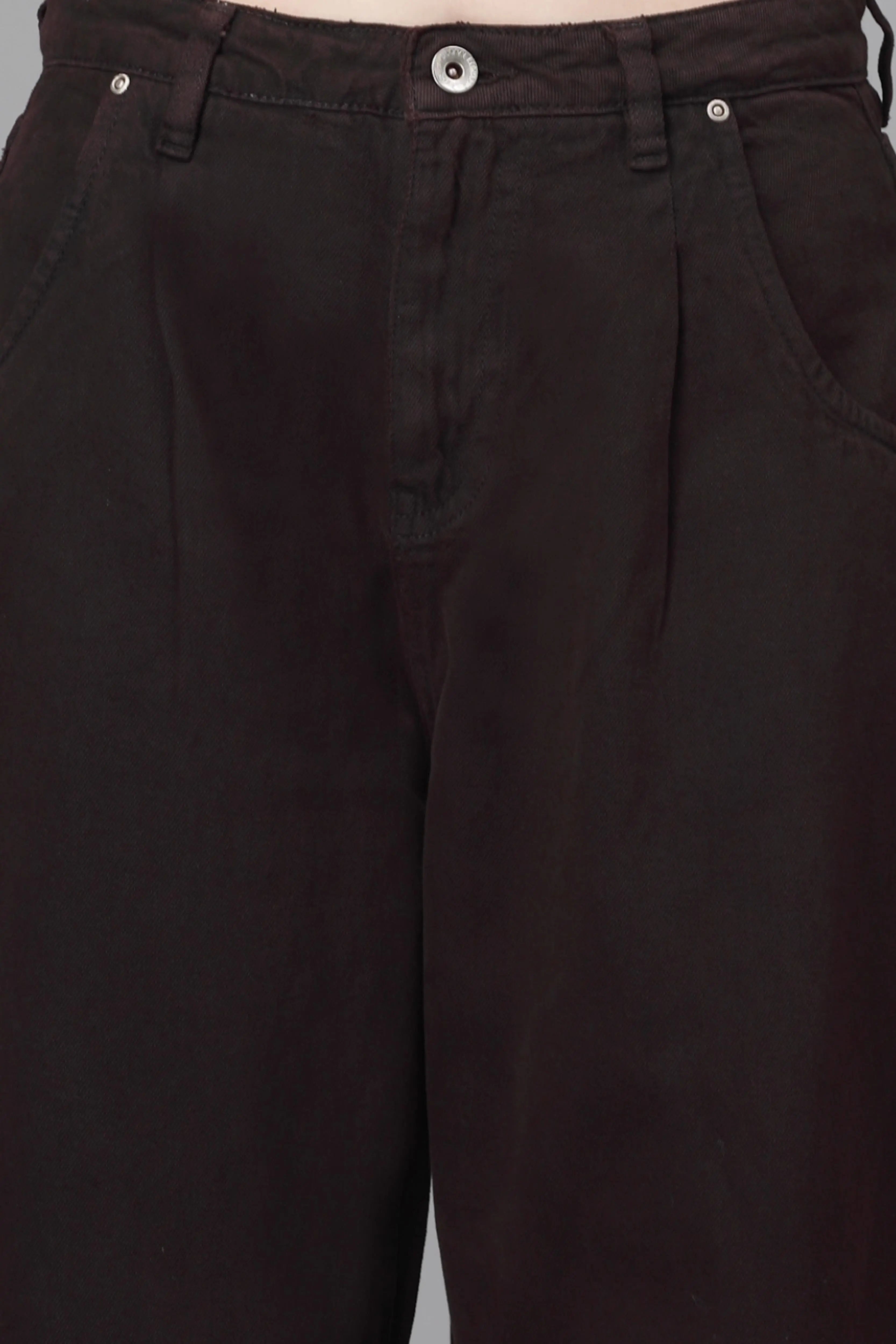 Mom-Fit Black Cotton Jeans - Global Republic