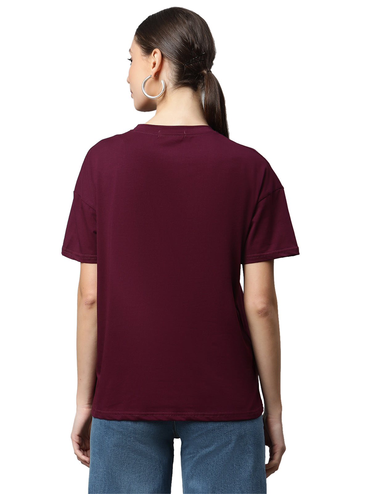 Black Floral Embellished T-Shirt - Global Republic