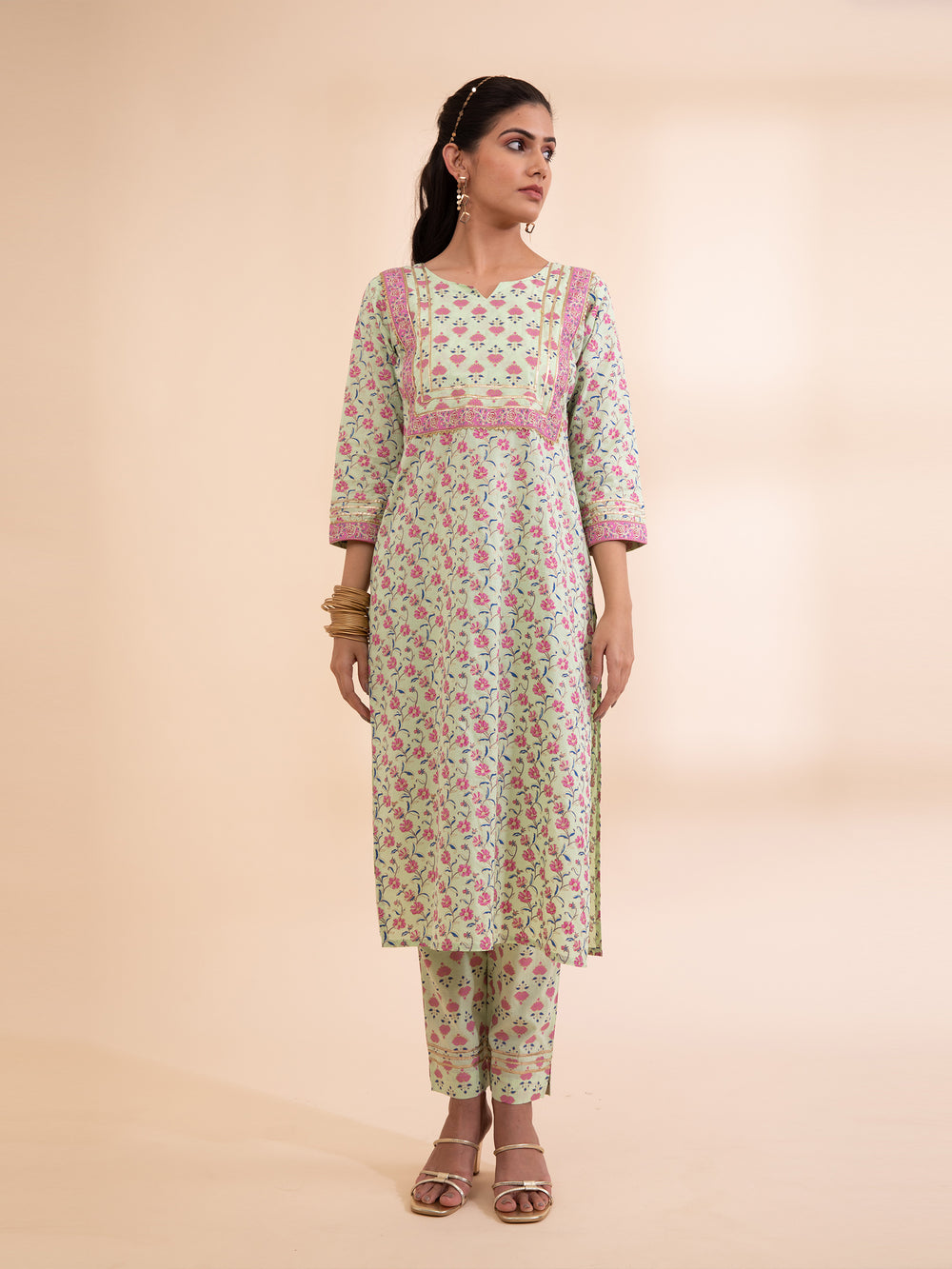 Ethnic Motifs Kurta Set