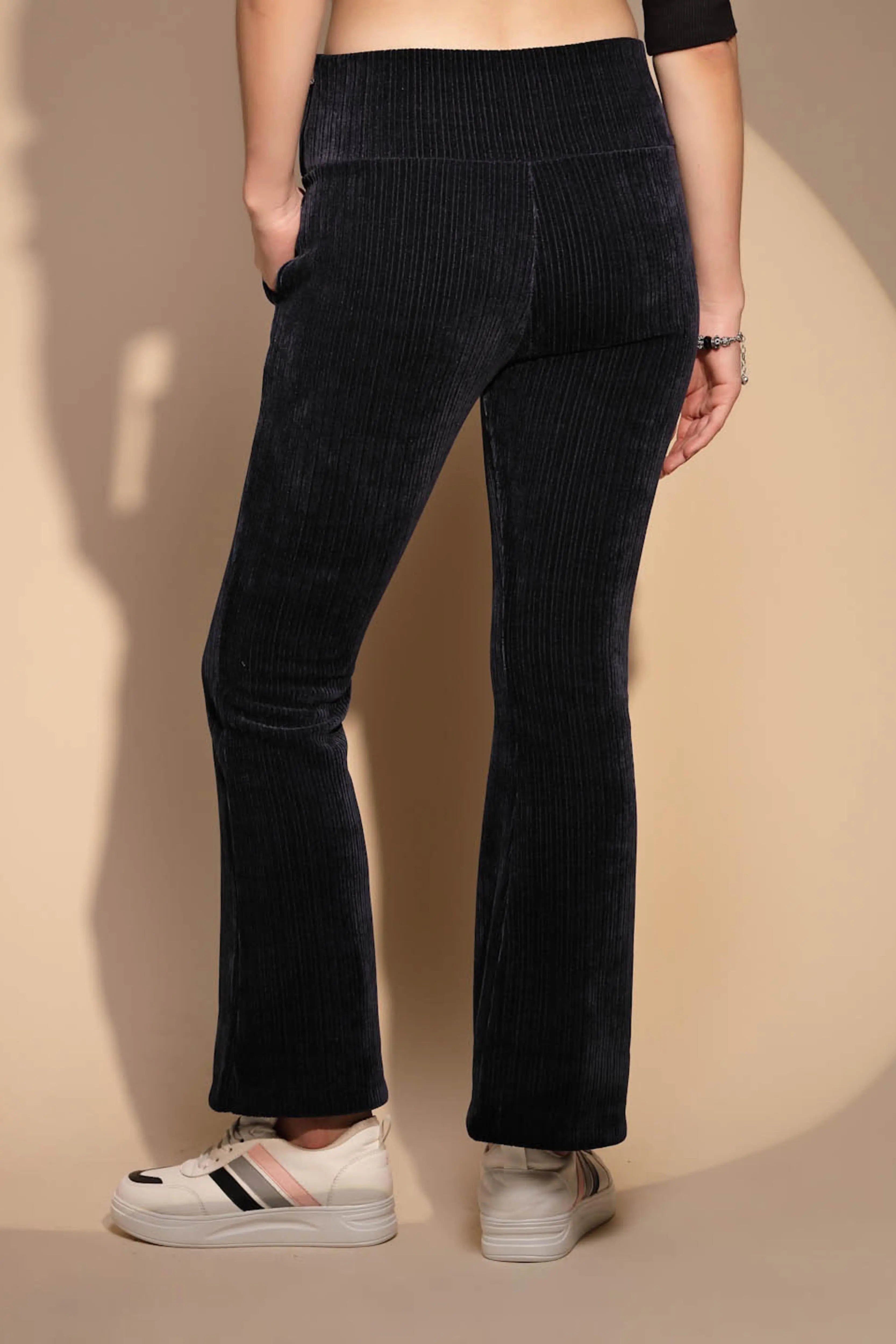 Blue High Rise Stretchable Jegging - Global Republic