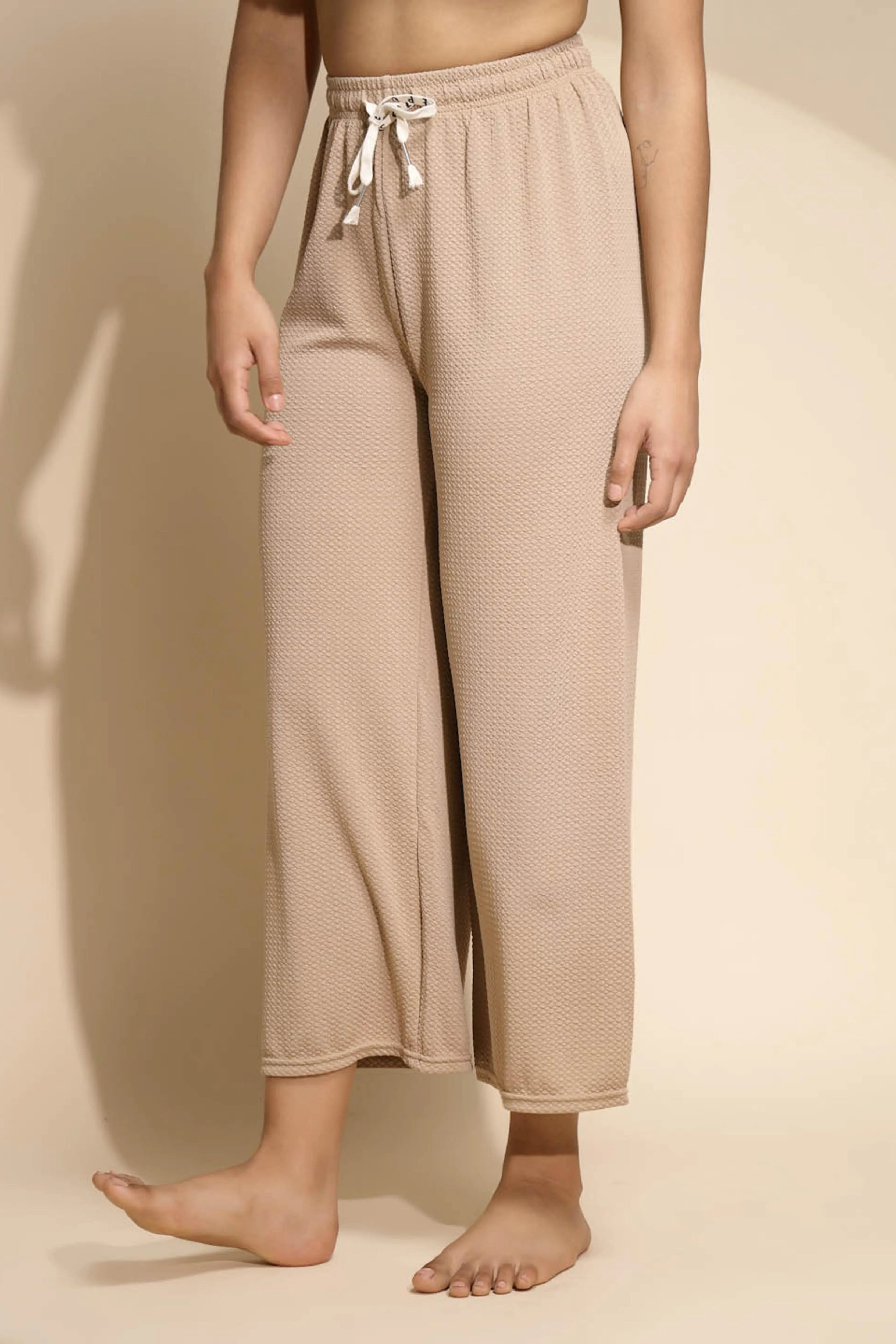 Beige Solid  Lower - Global Republic