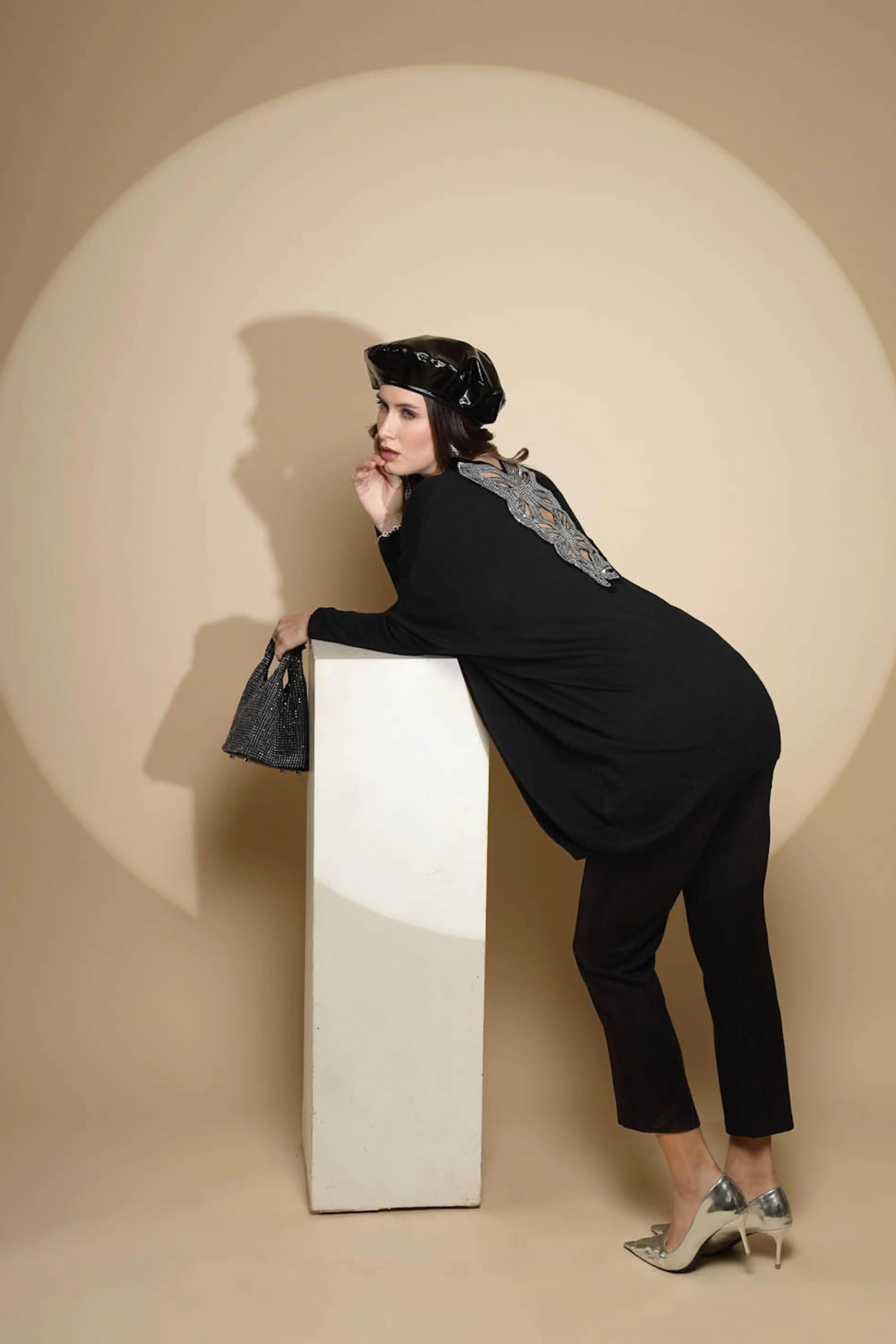 Embroidered Nylon Pullover Sweater - Global Republic