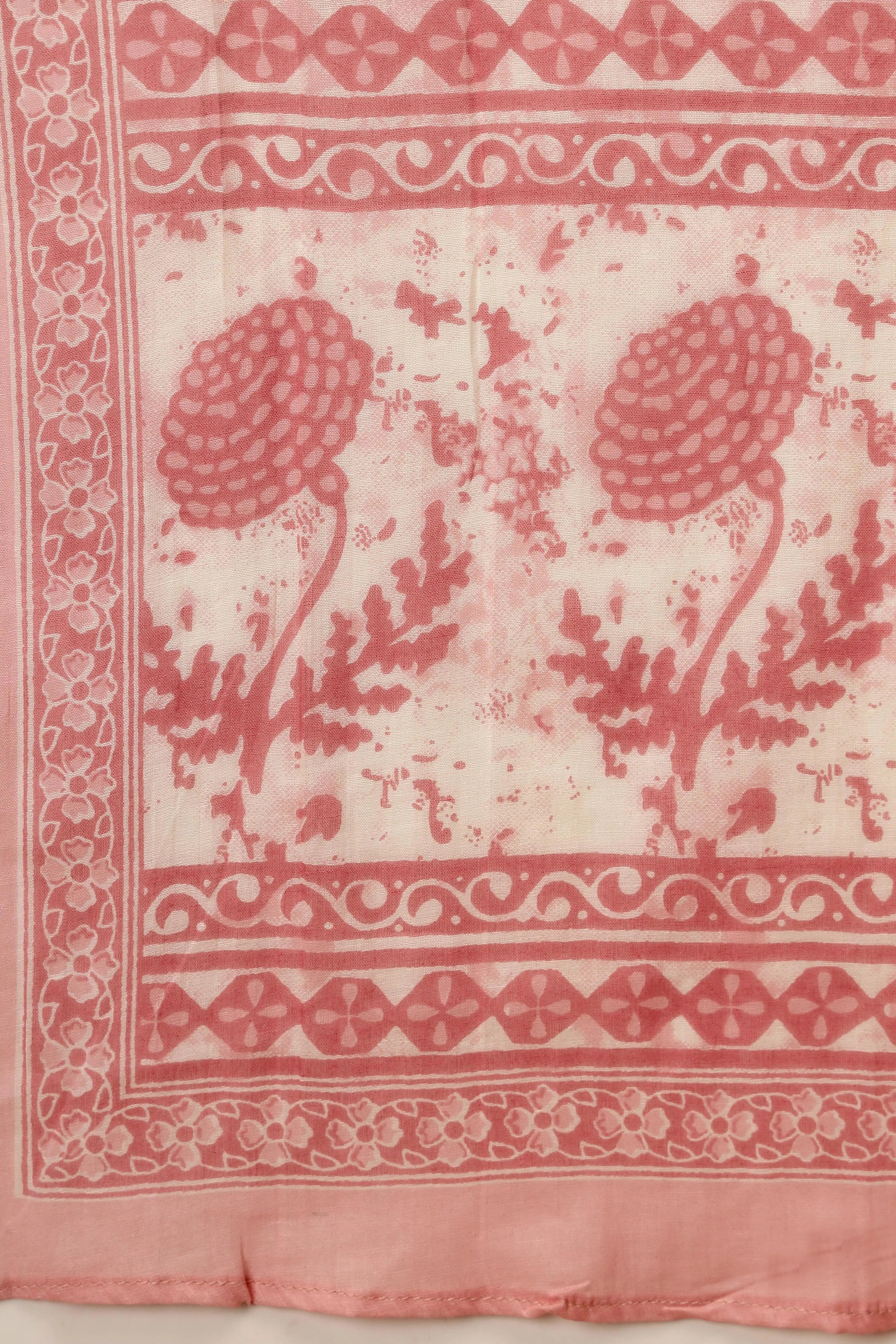 Pink Cotton Suit Set - Global Republic