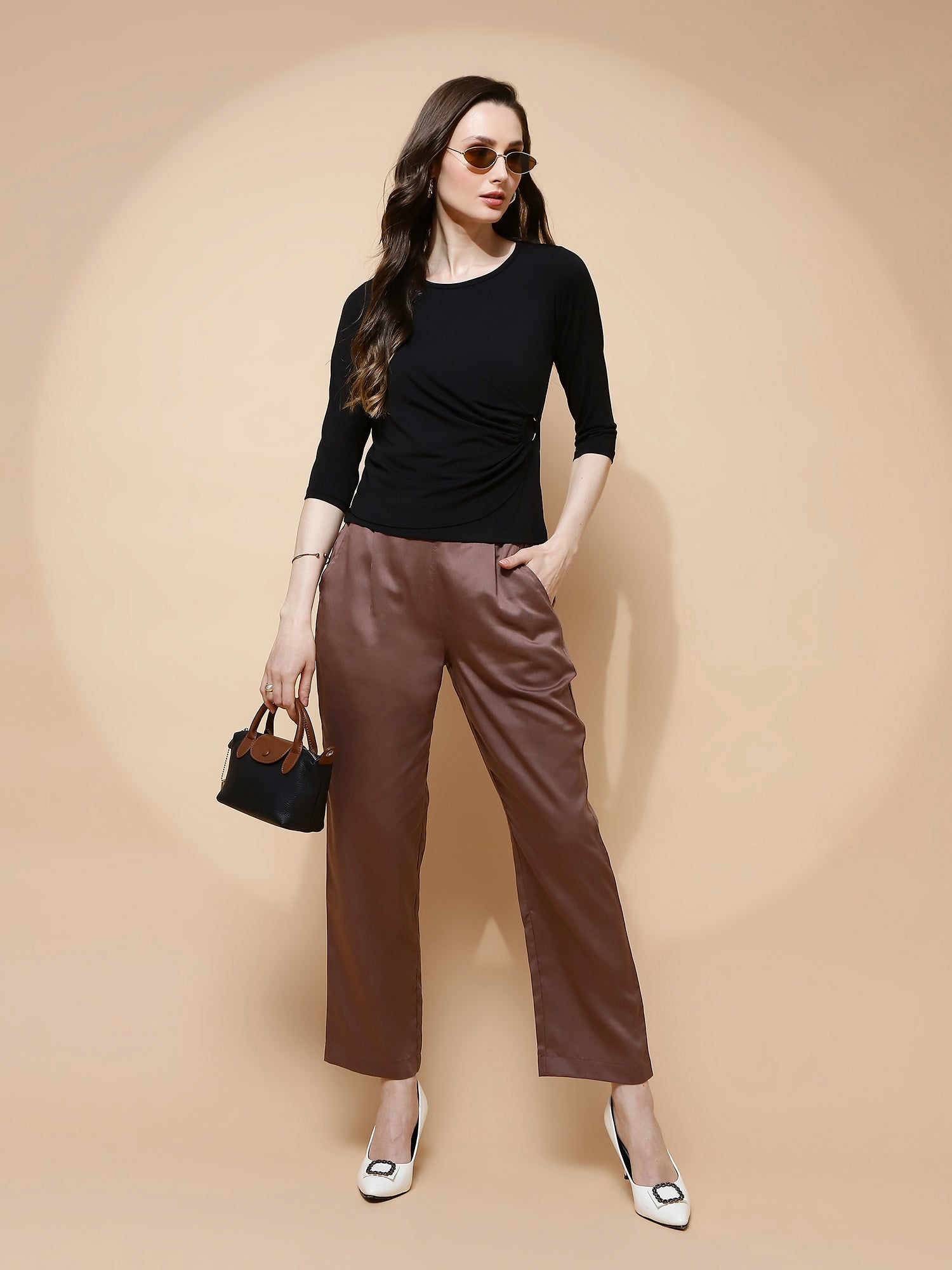 Rayon Relaxed Fit Lower - Global Republic