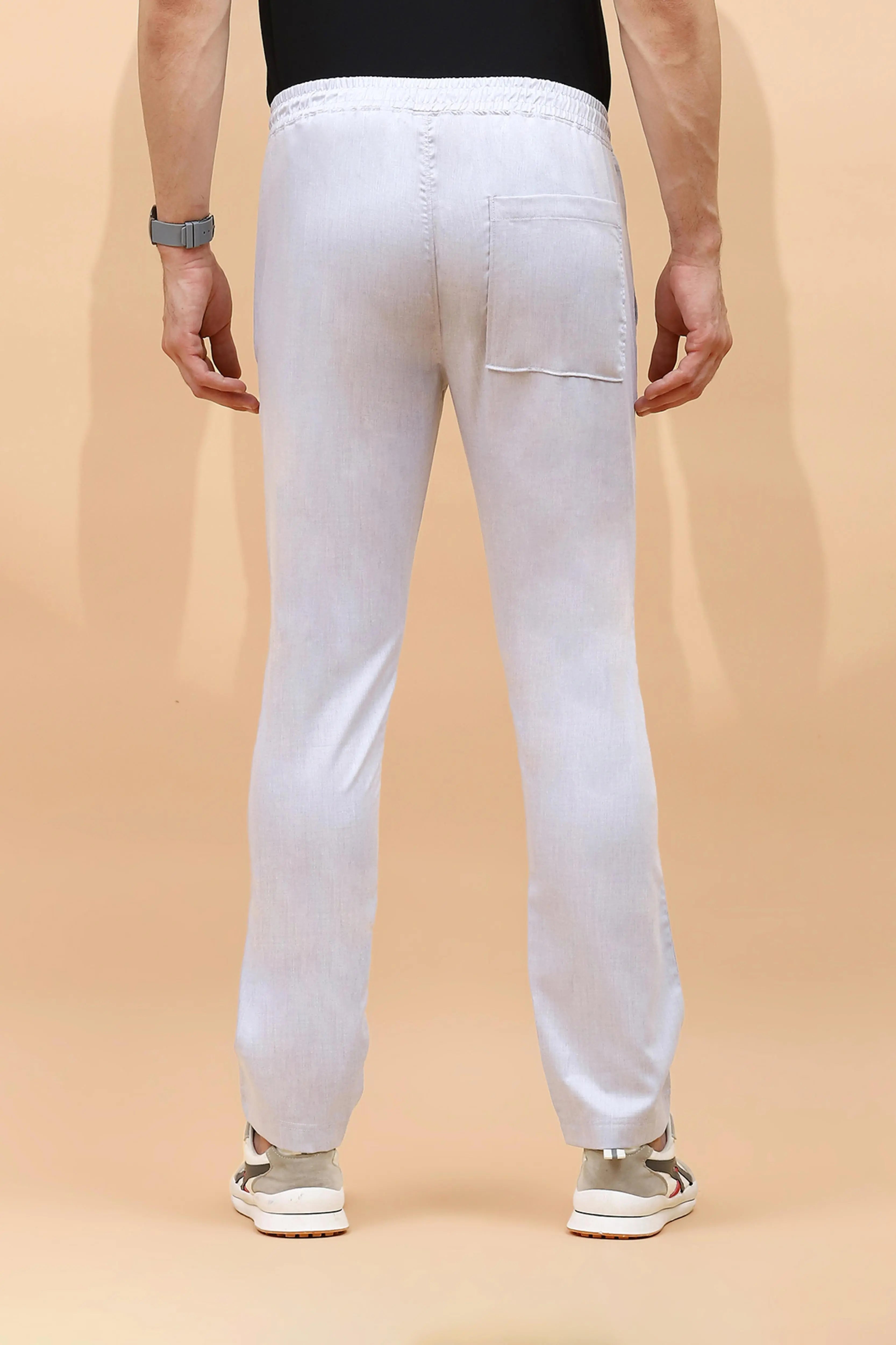 Grey  Regular Fit Lower For Men - Global Republic