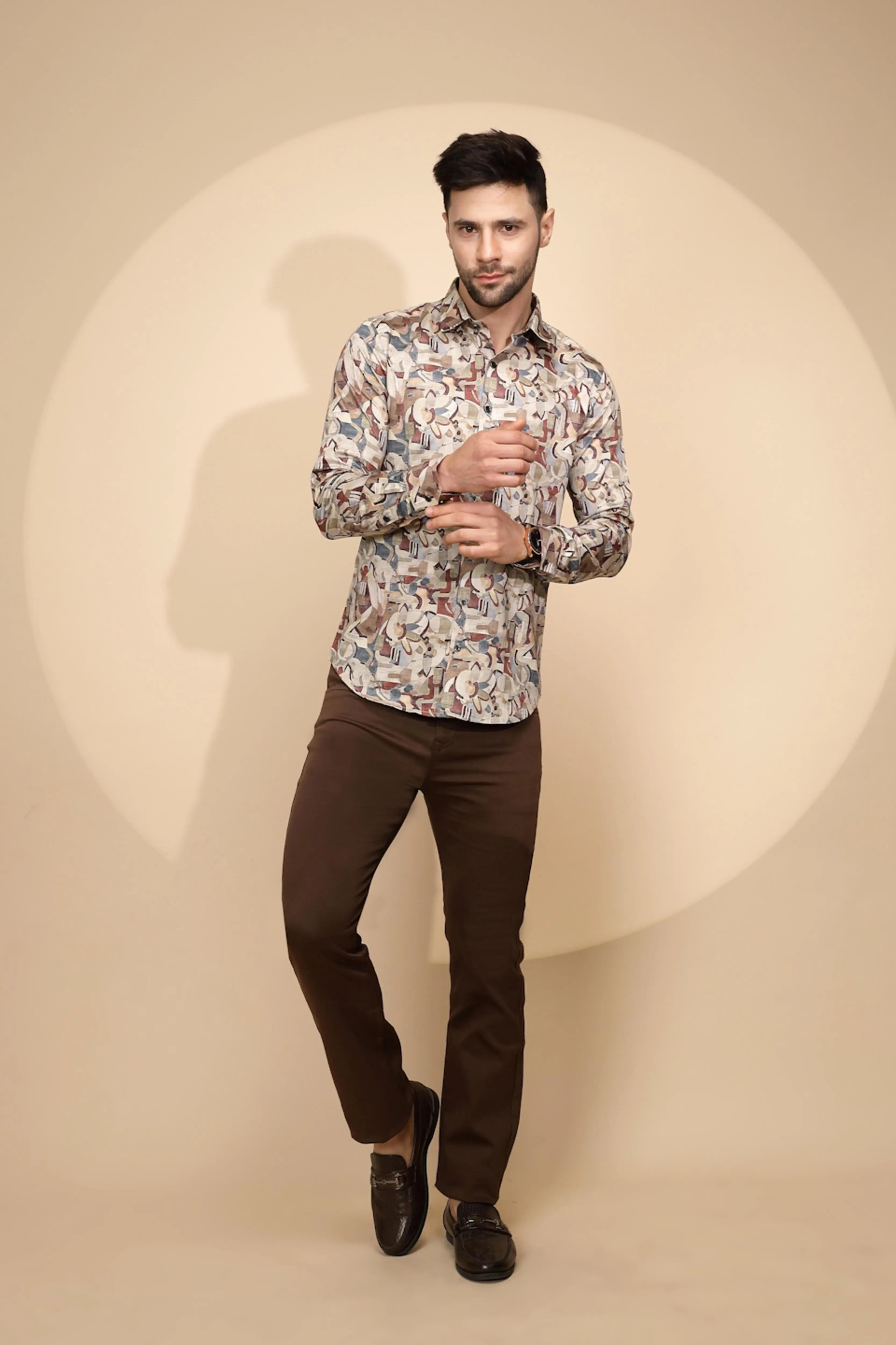 Cotton Regular Fit Shirt - Global Republic