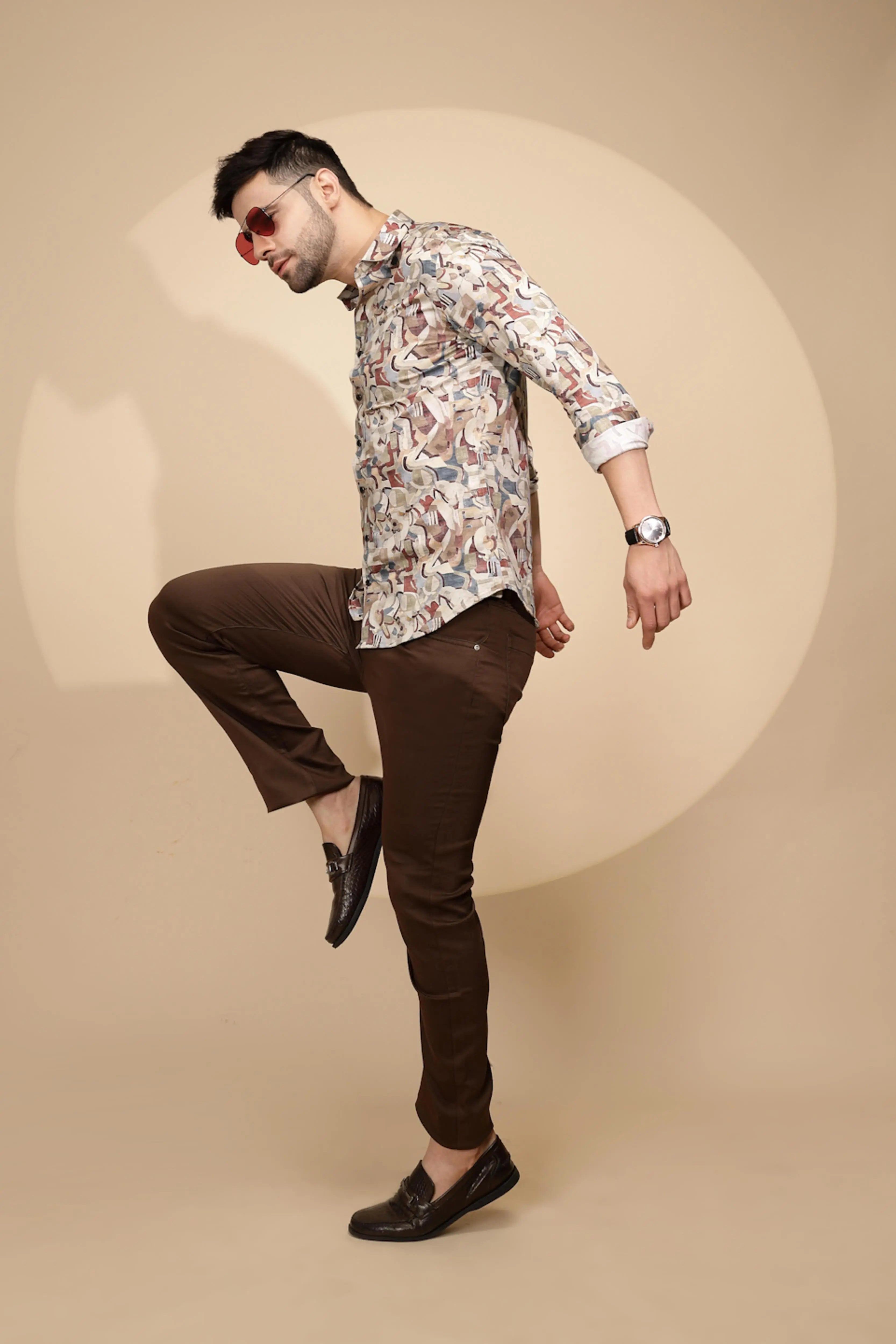 Cotton Regular Fit Shirt - Global Republic