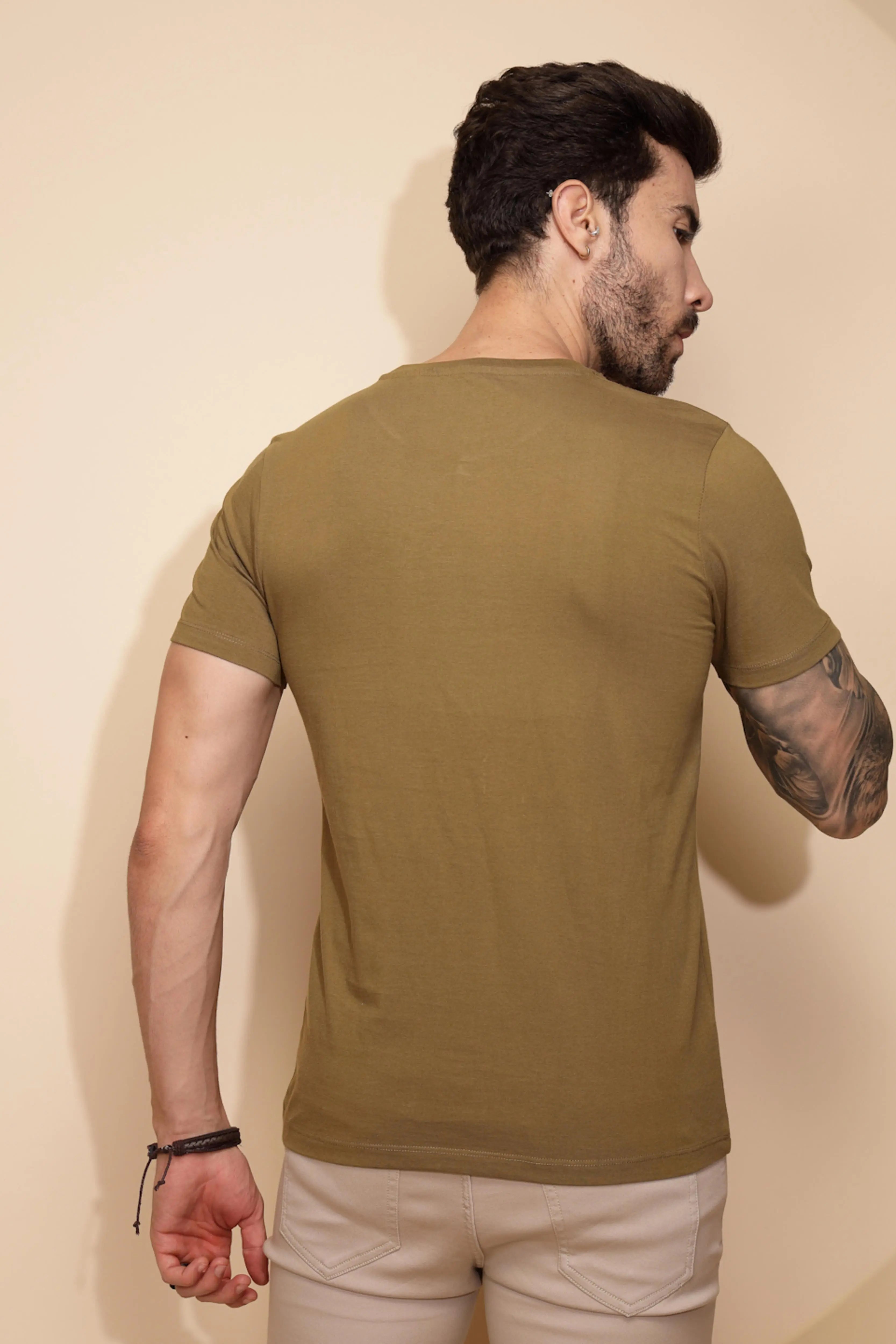 Ochre Nature Cotton  T-Shirt - Global Republic