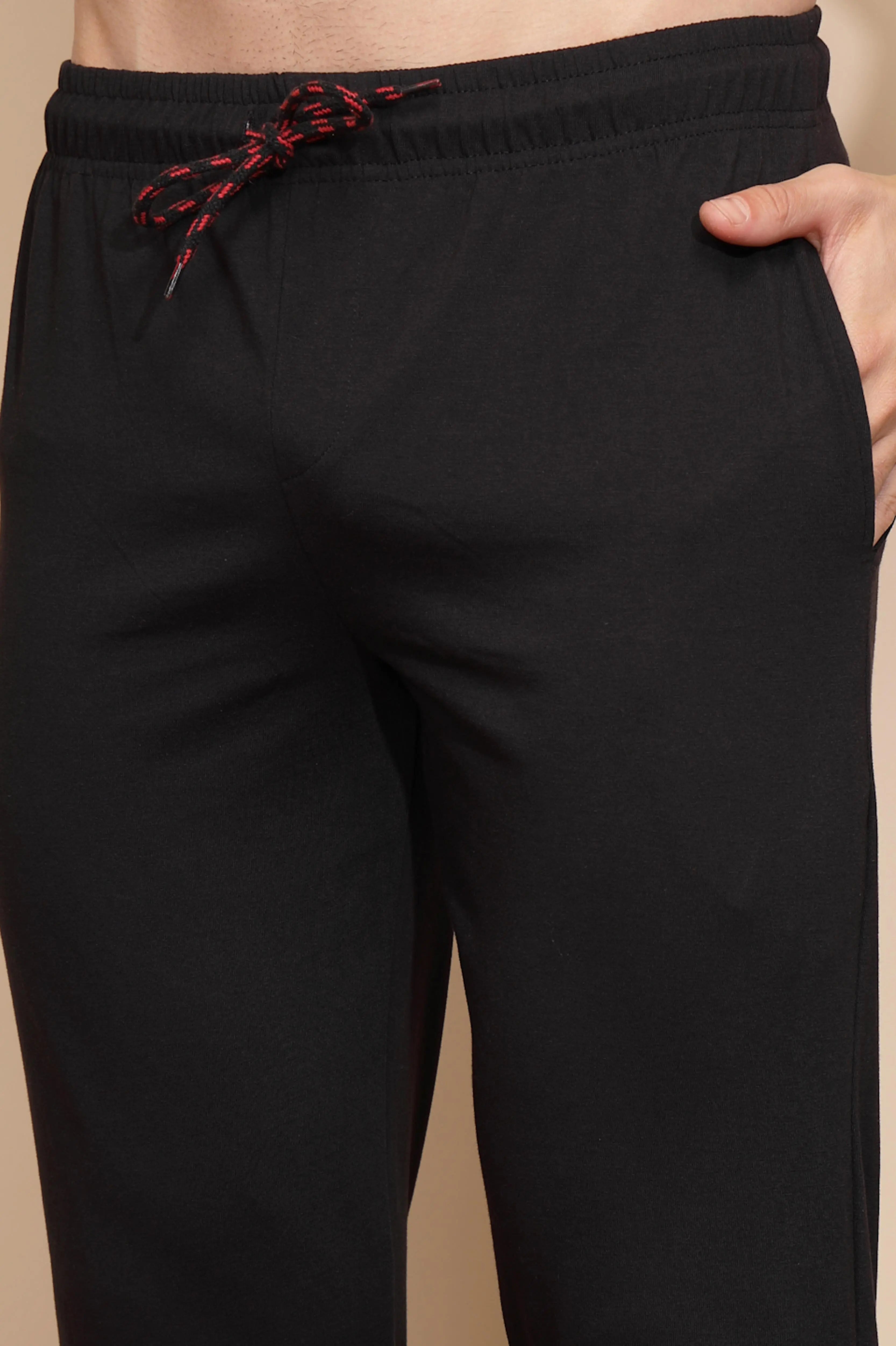 Orange Cotton Slim Fit Night Suit Set - Global Republic