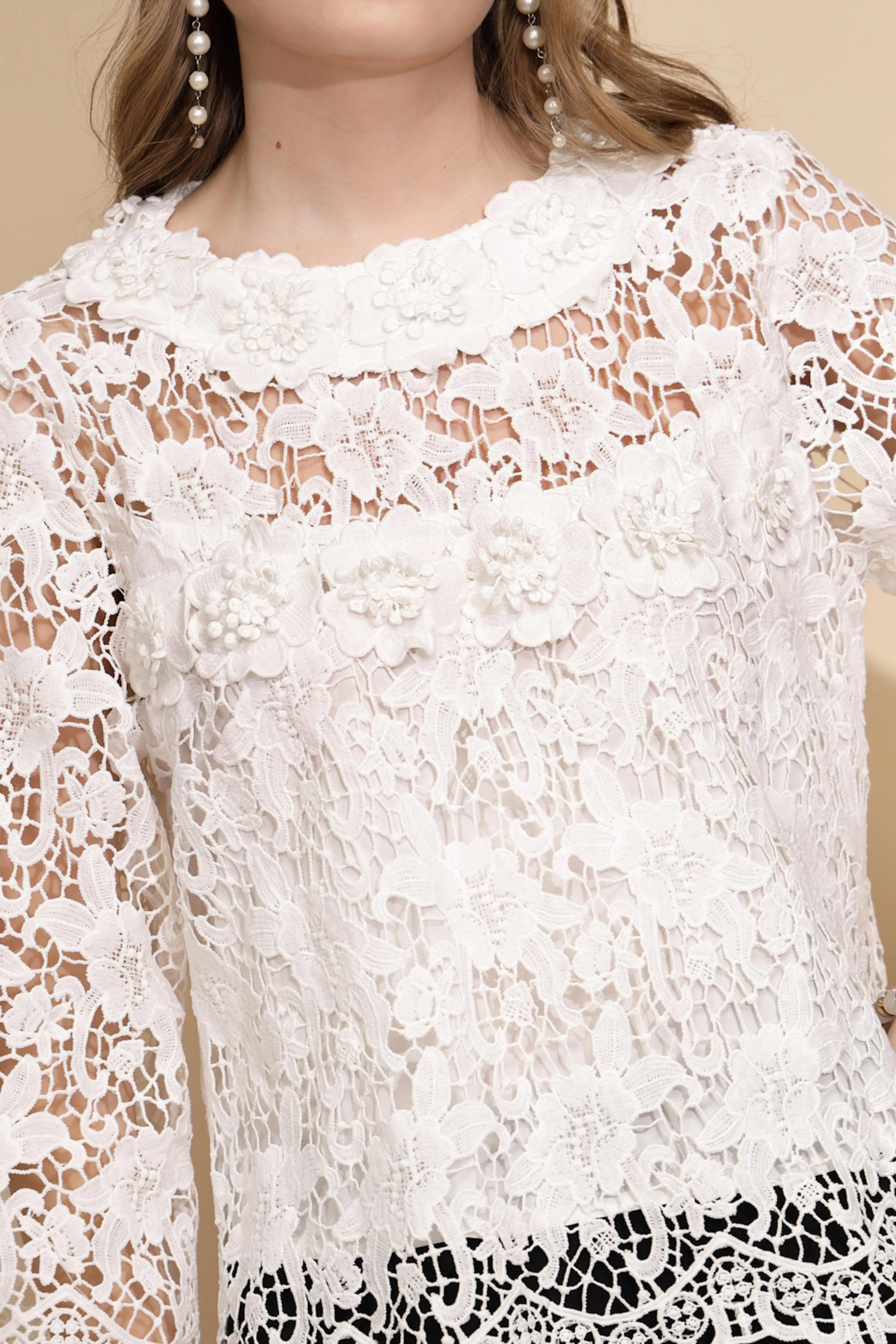 White  Loose Fit Top - Global Republic