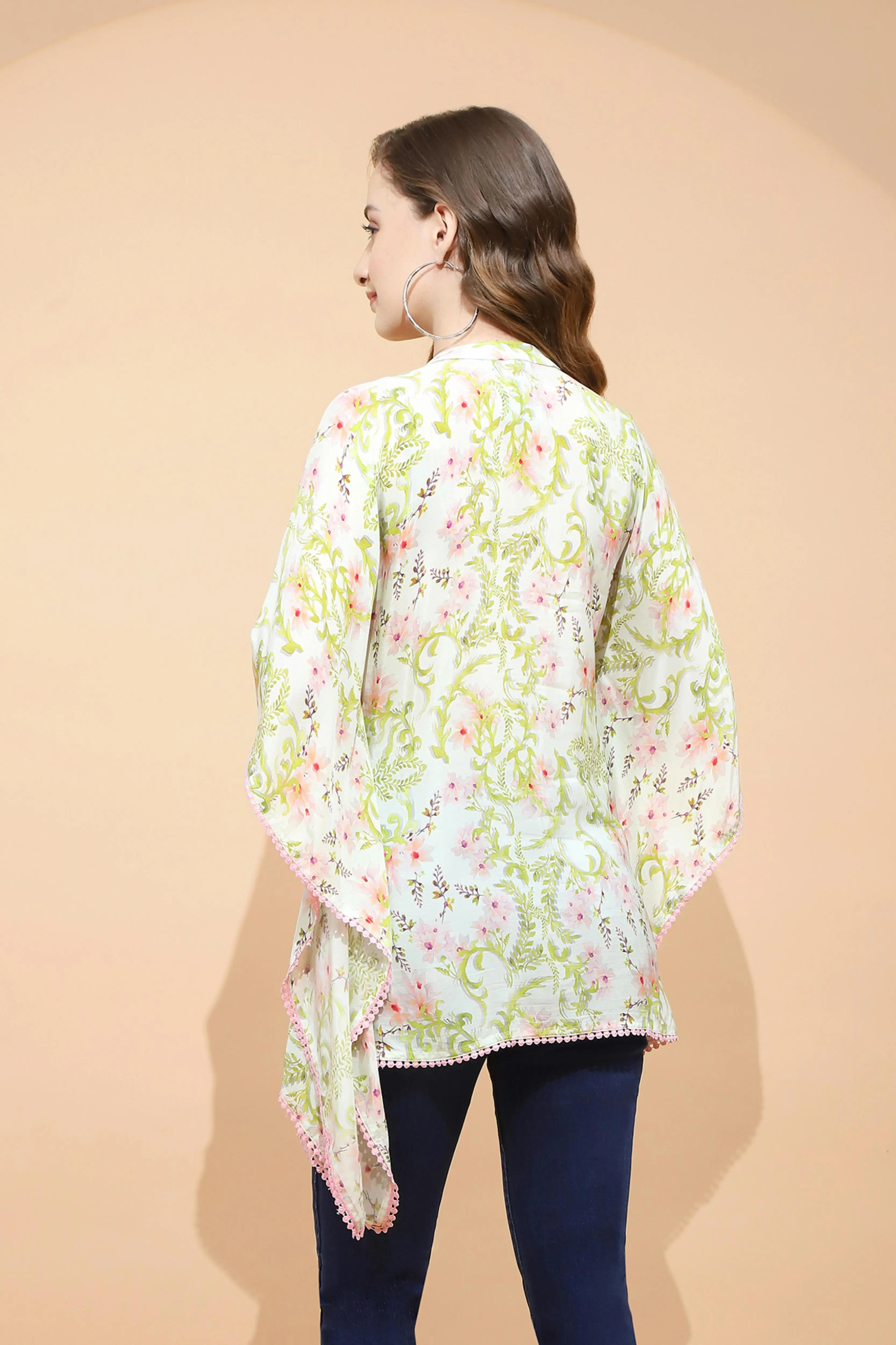 Lemon Green  Loose Fit Top For Women - Global Republic