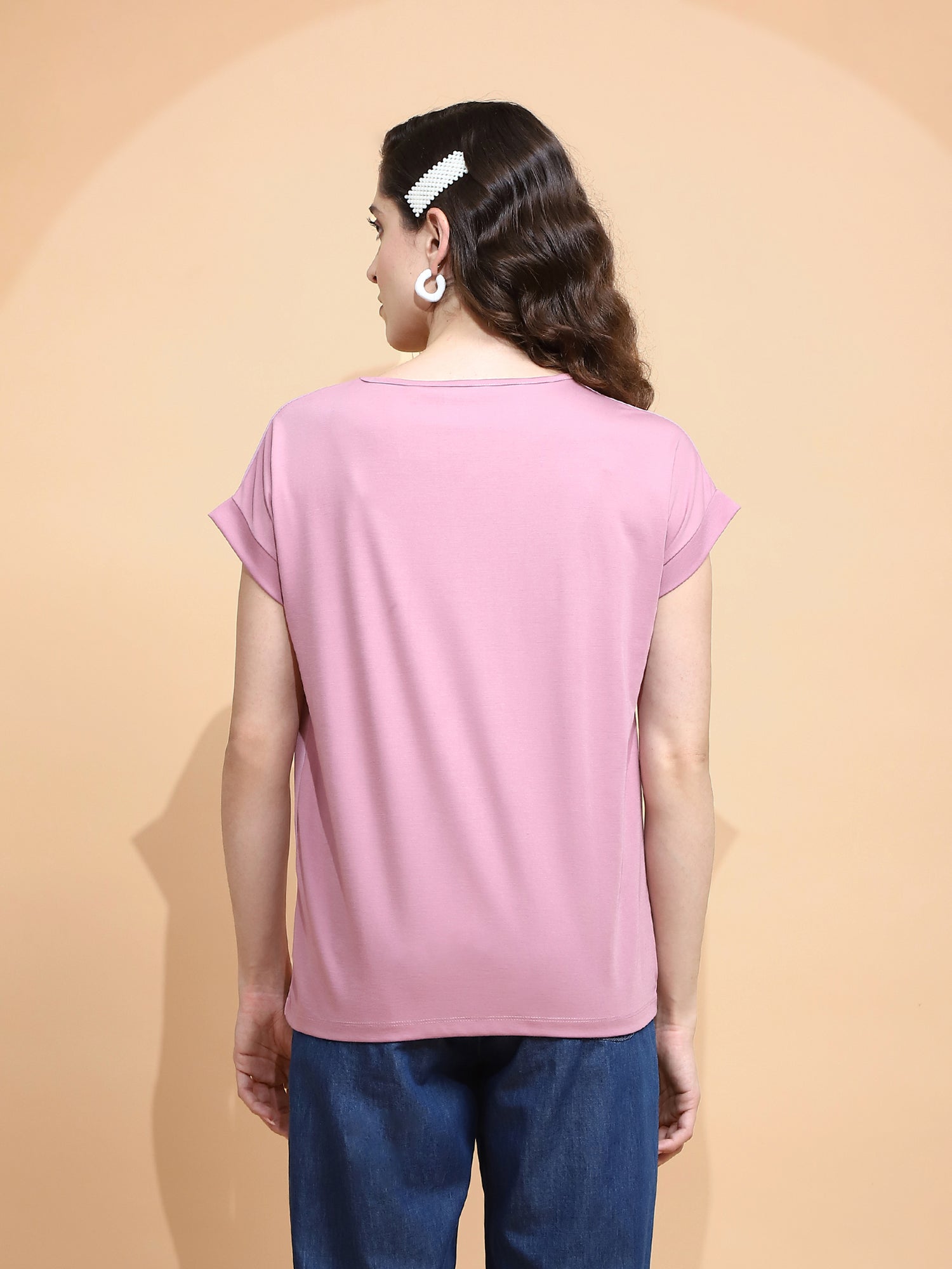 Pink Graphic Cotton Top - Global Republic