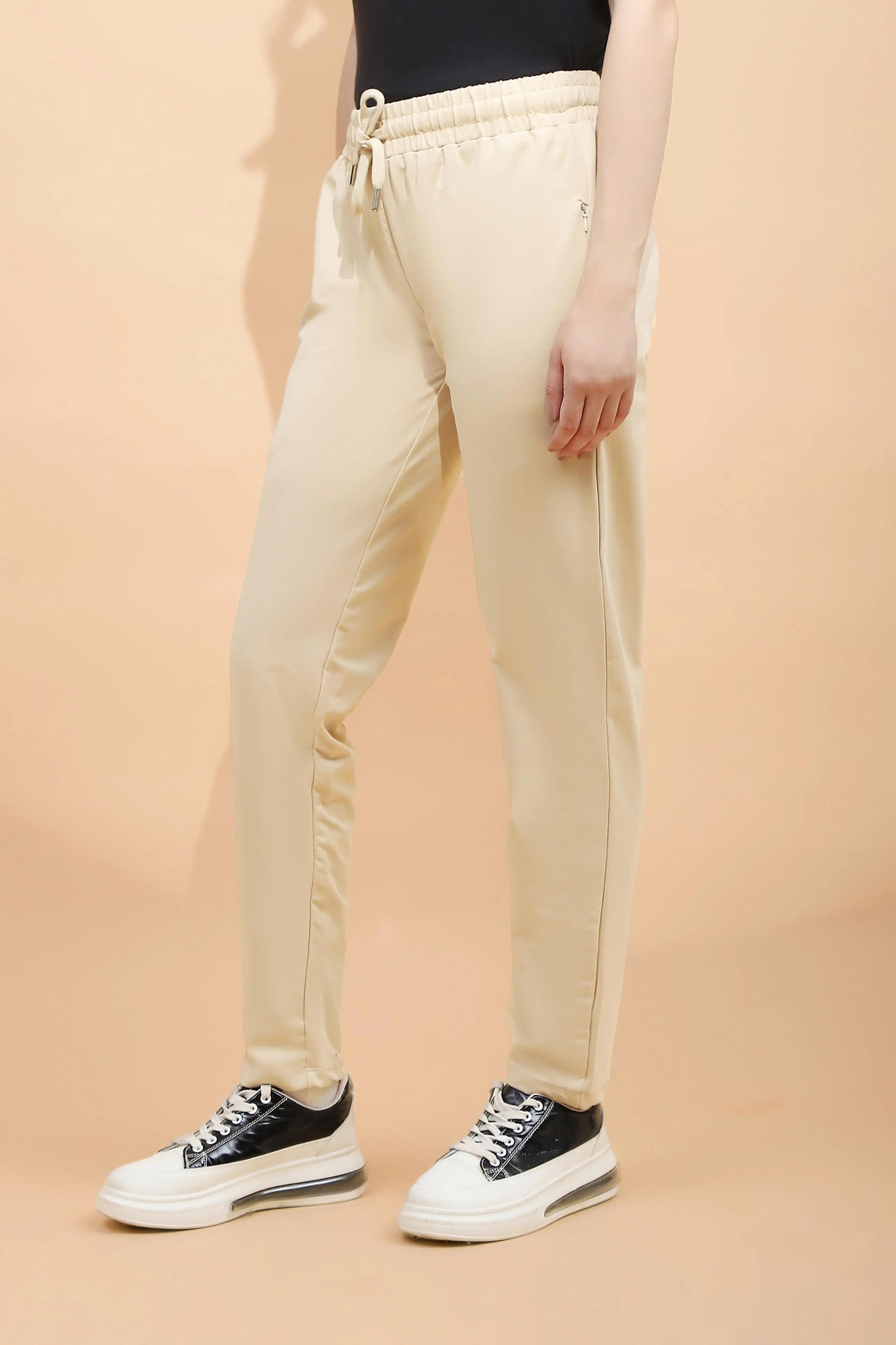 Skin Cotton Blend Regular Fit Lower - Global Republic