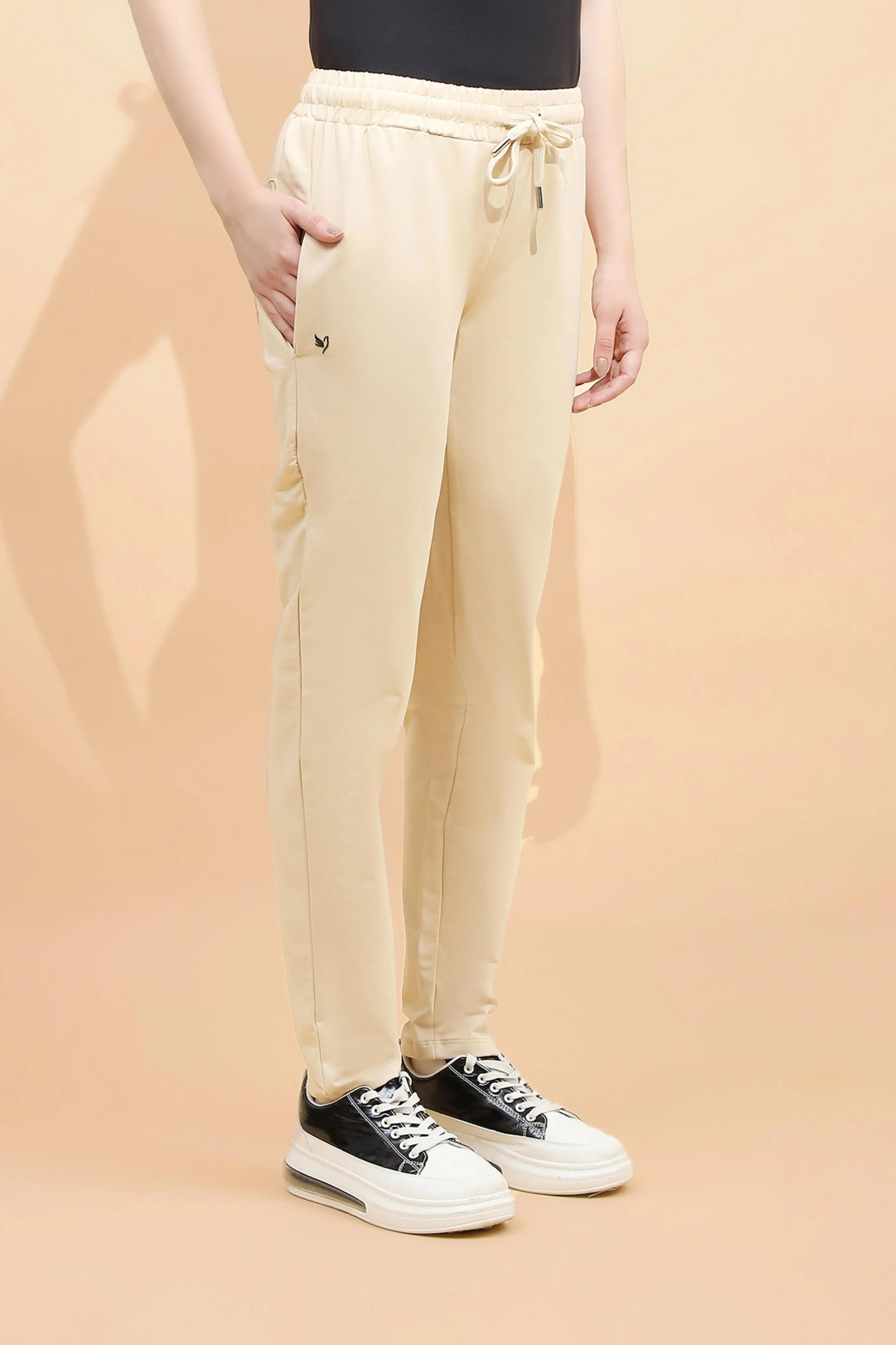 Skin Cotton Blend Regular Fit Lower - Global Republic