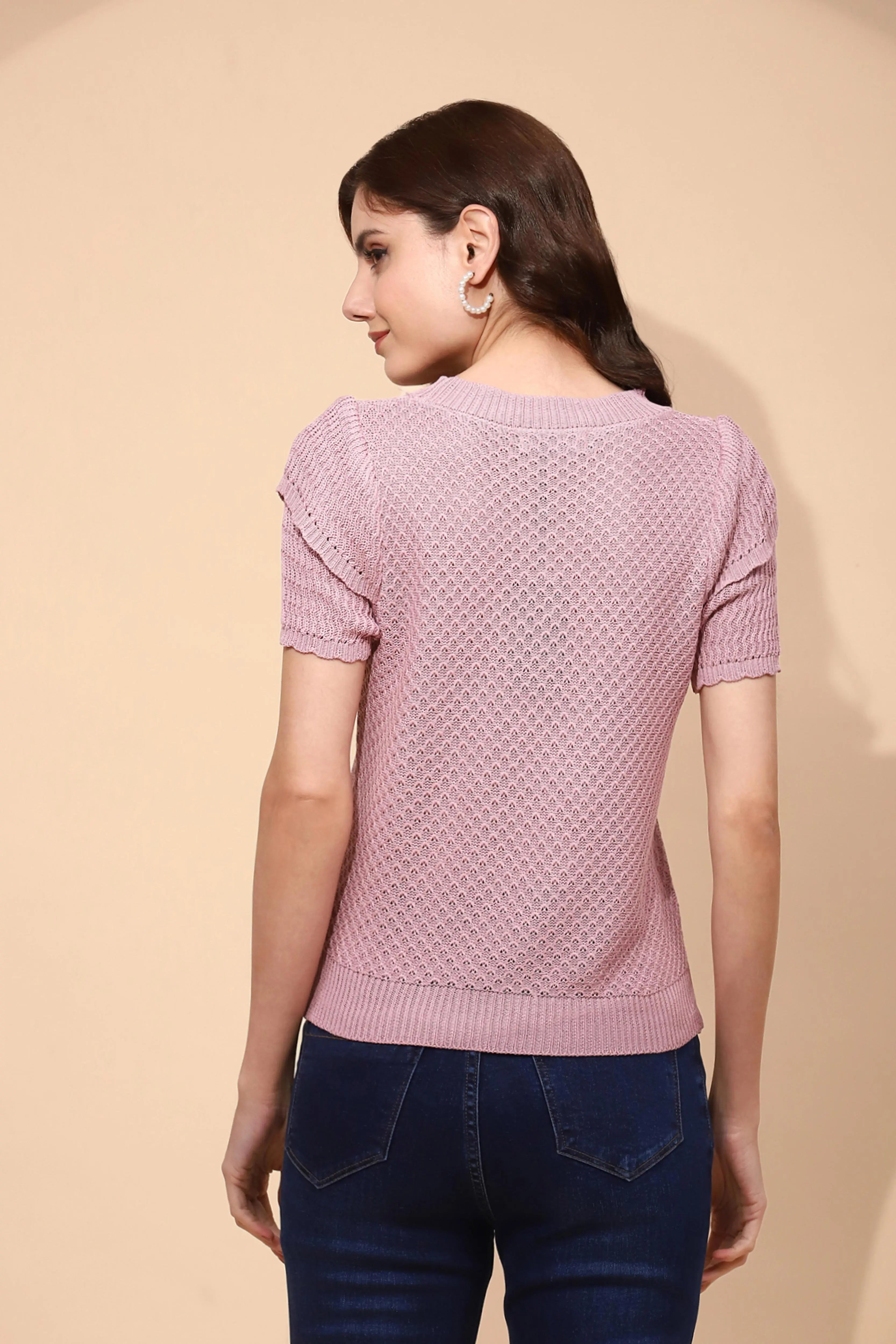 Onion Viscose Regular Fit Top - Global Republic