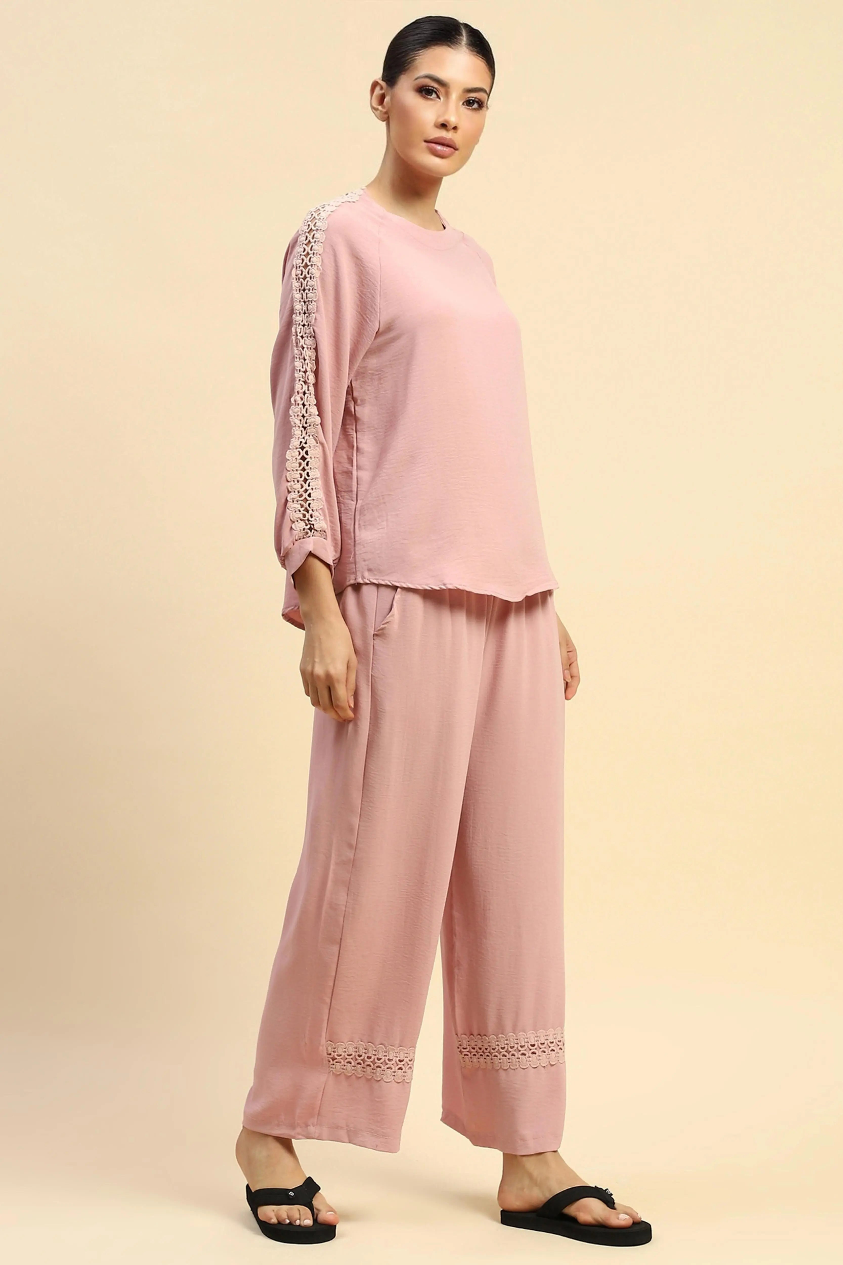 Onion  Rayon Relaxed Nightsuit - Global Republic