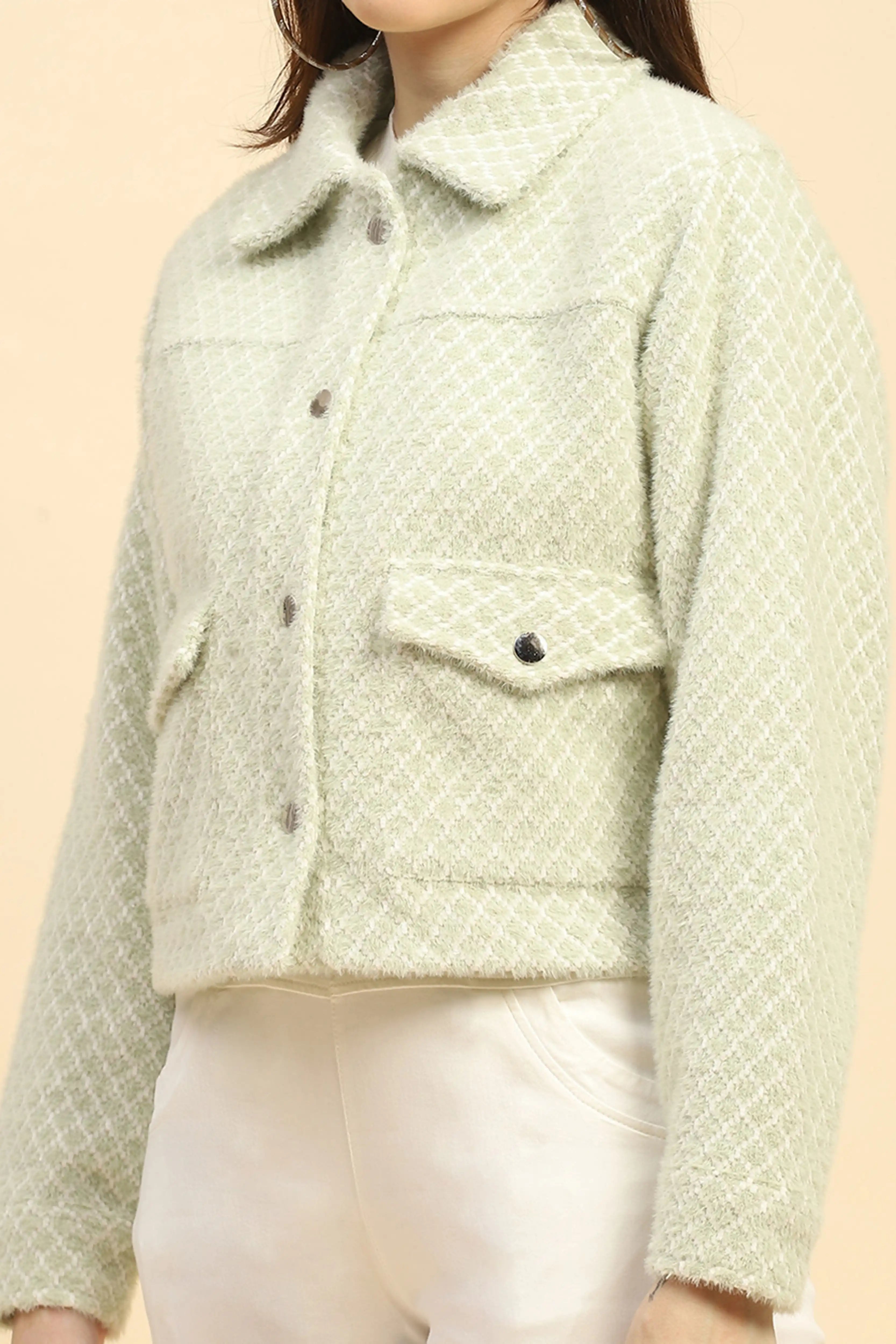 Green Checkerd Jacket