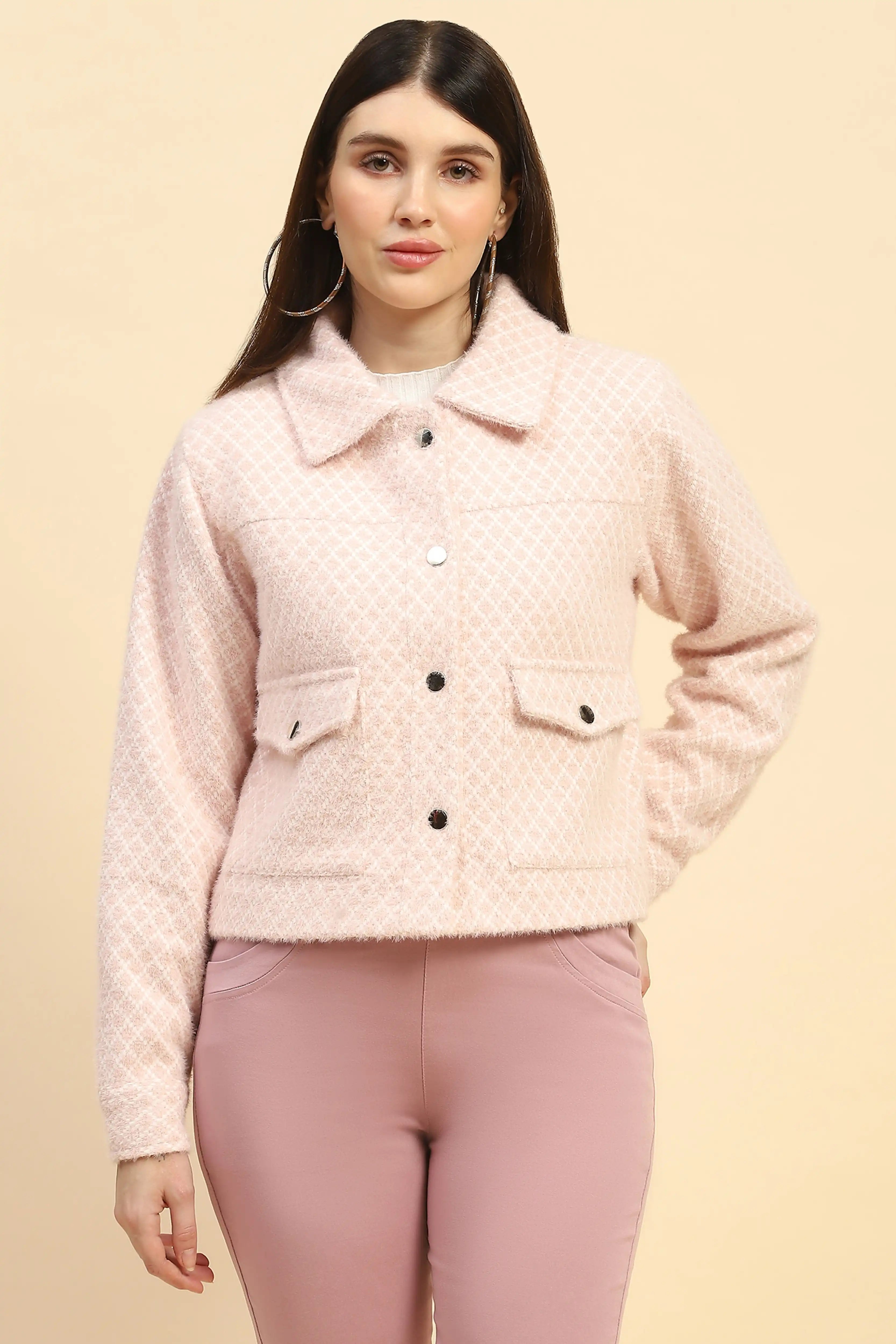 Blossom Checkerd Jacket