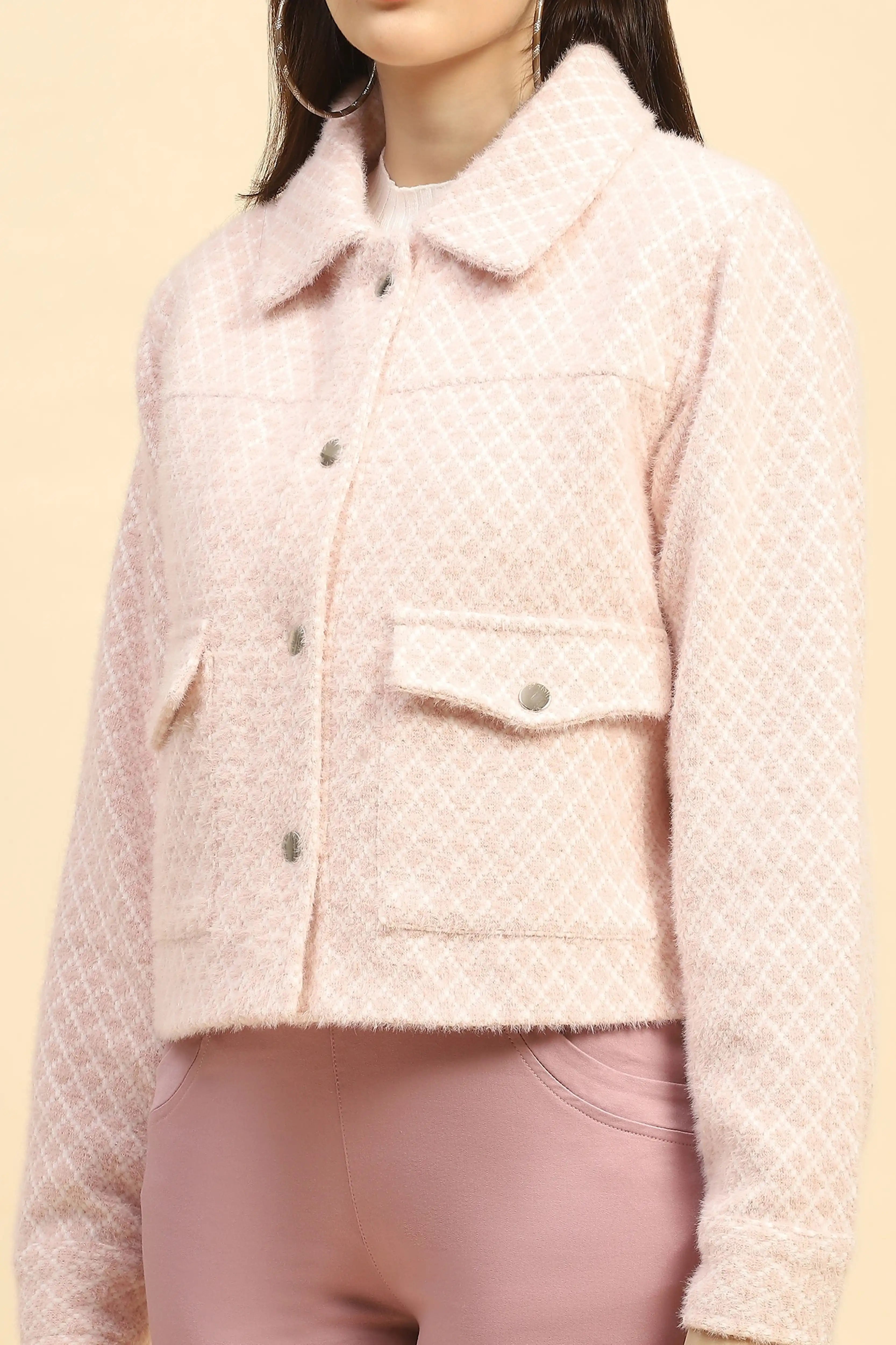 Blossom Checkerd Jacket