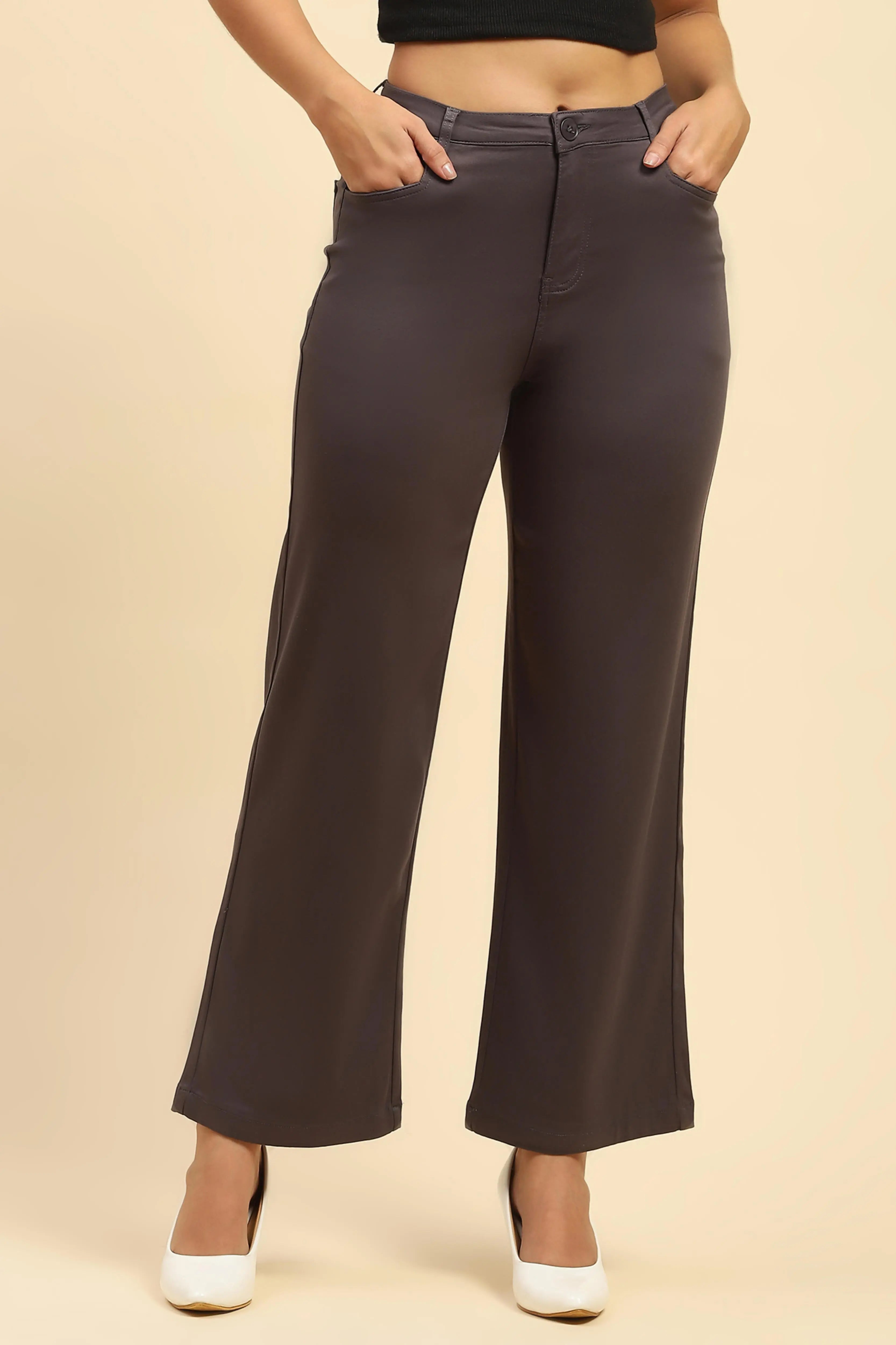 Ultimate Stretchable Loose Fit Trousers - Global Republic