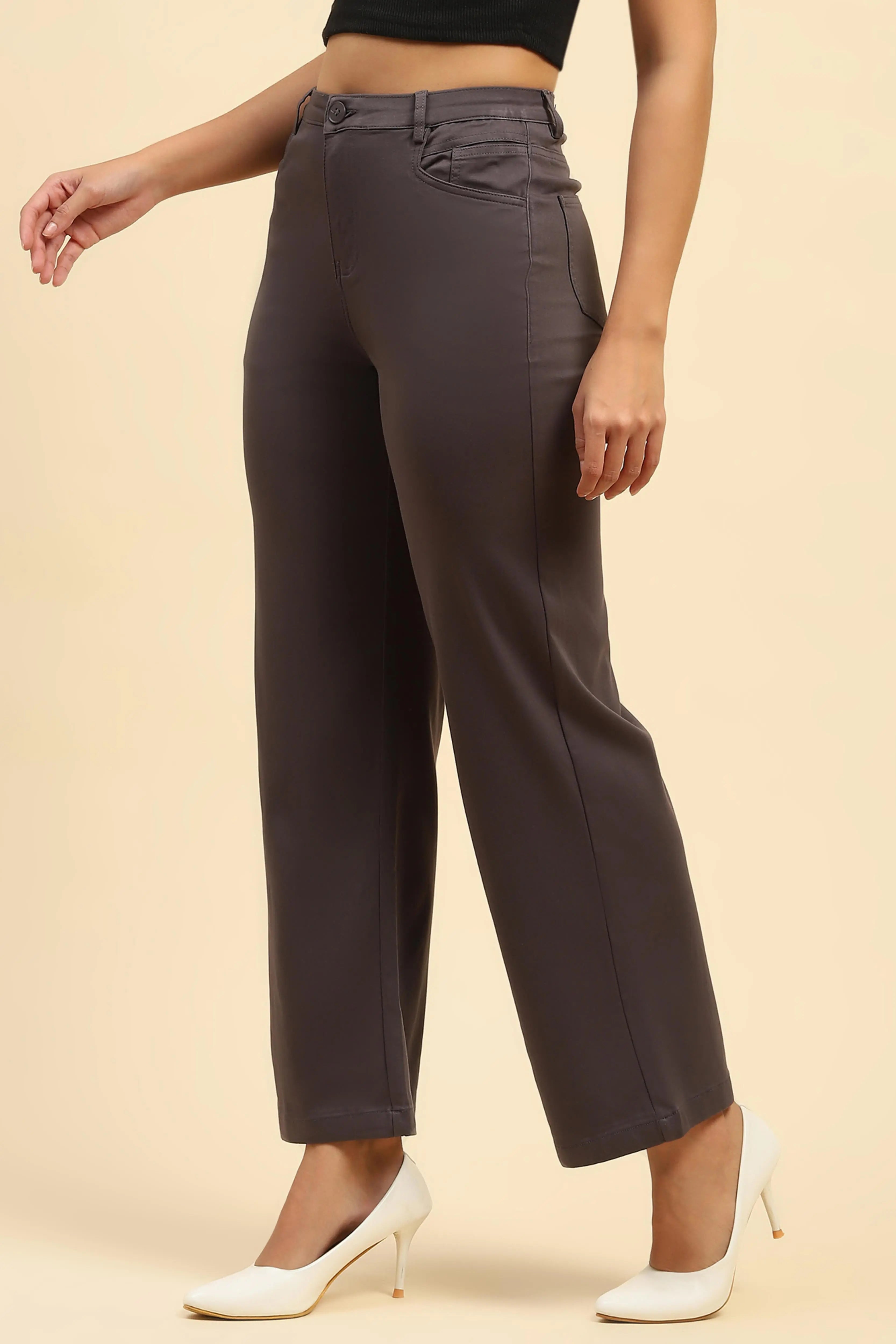 Ultimate Stretchable Loose Fit Trousers - Global Republic