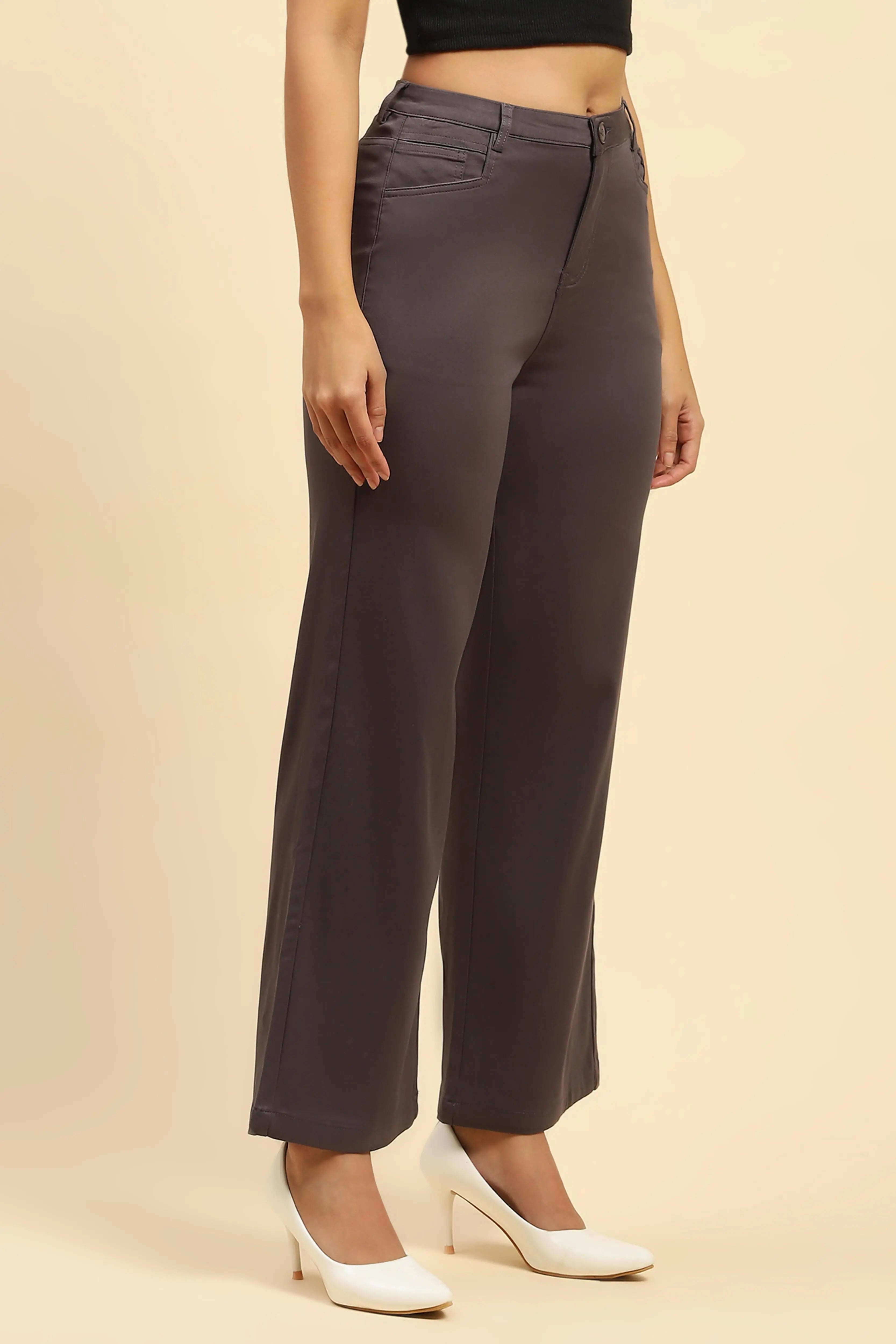 Ultimate Stretchable Loose Fit Trousers - Global Republic